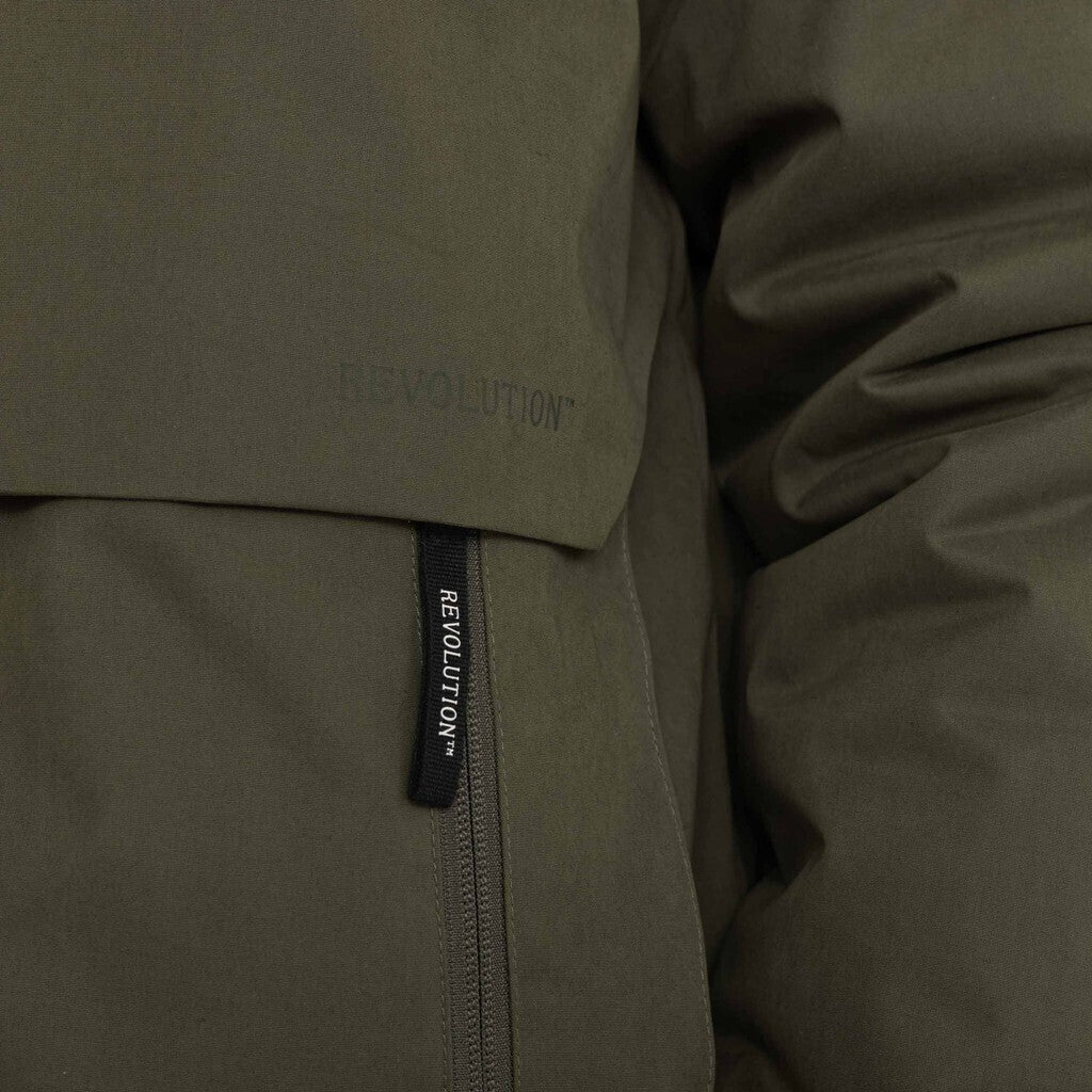 Revolution Padded Hiker Jacket Outerwear Army