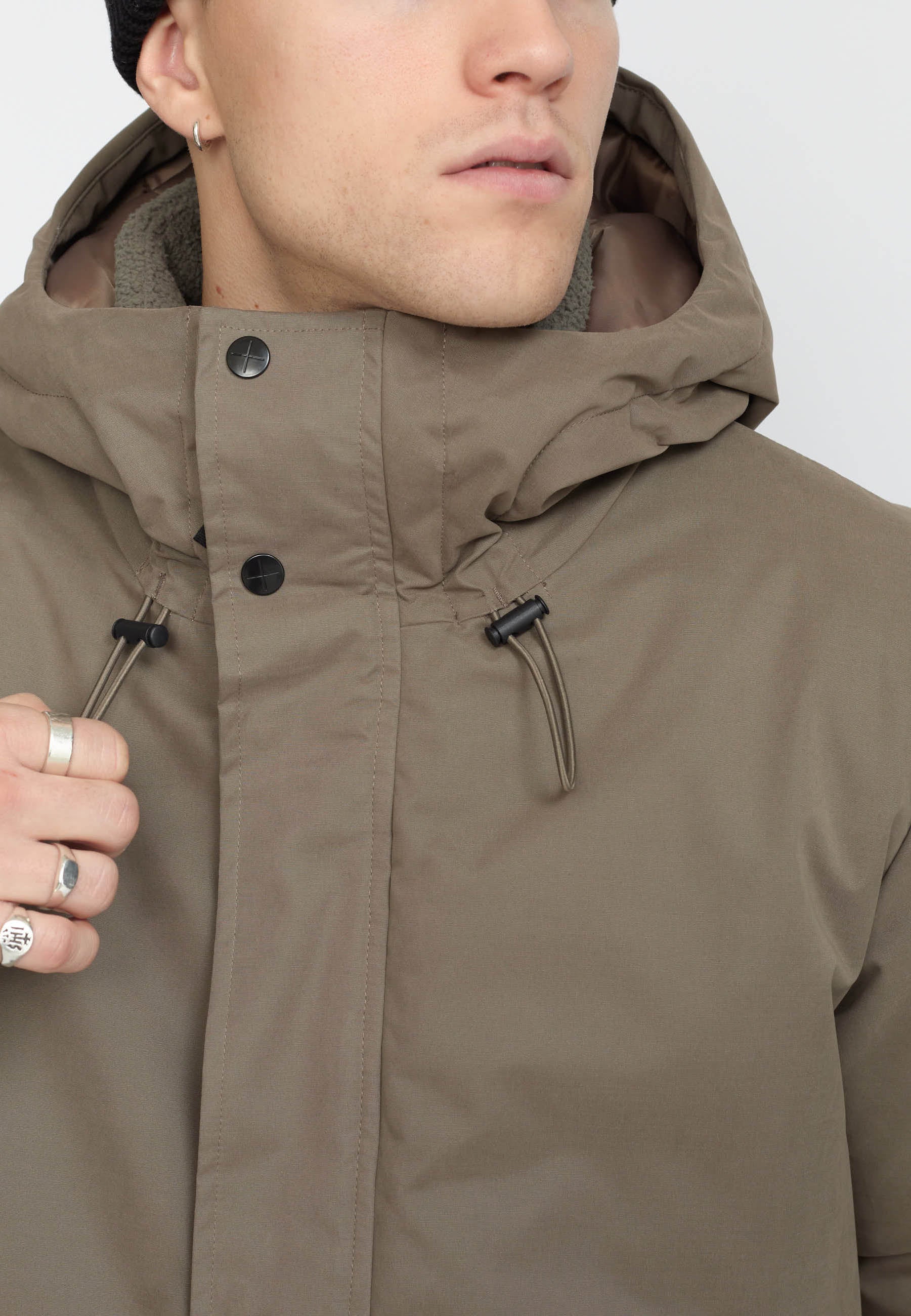 Revolution Padded Hiker Jacket Winter Outerwear Grey