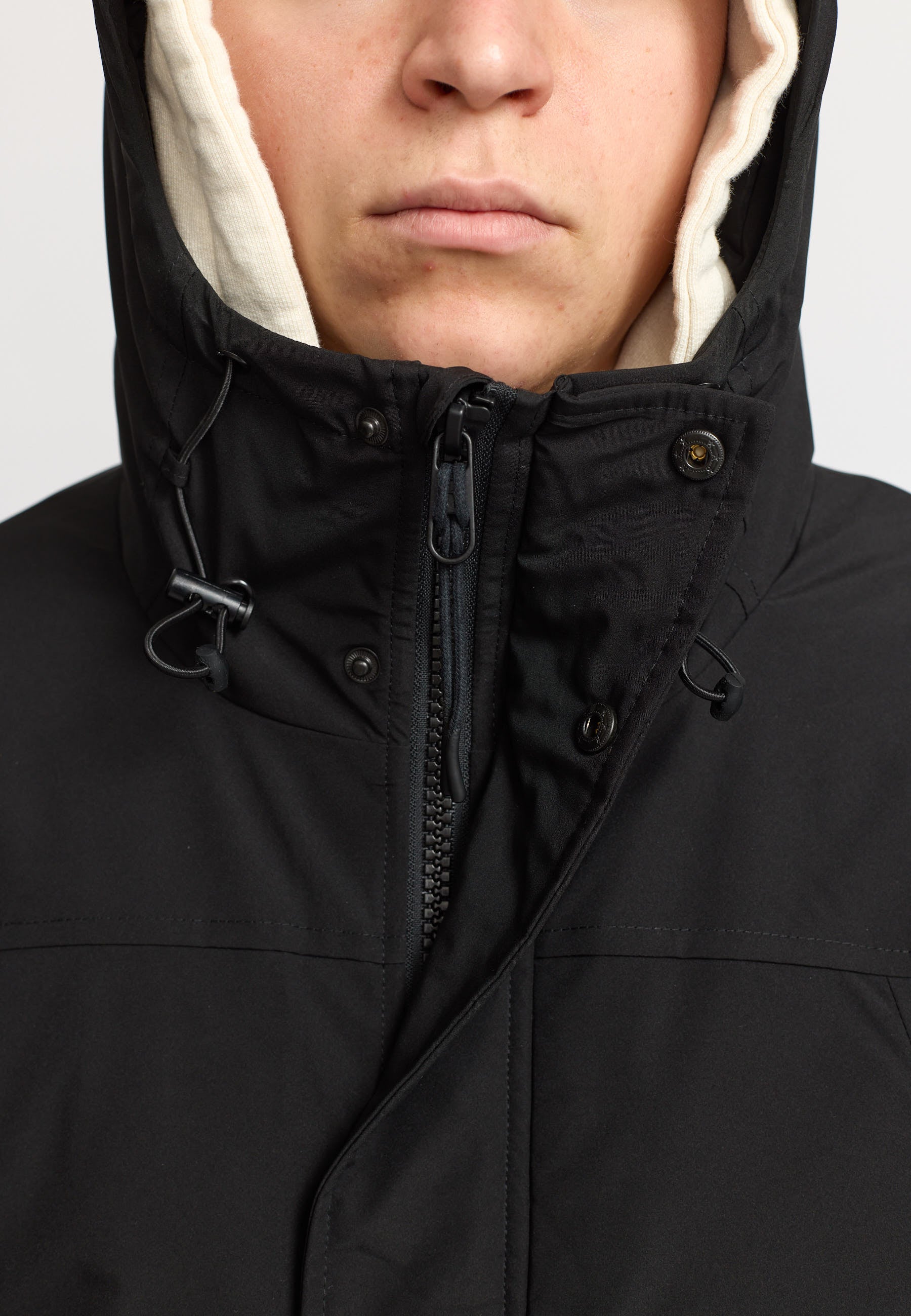 Revolution Padded Tech Coat Winter Outerwear Black