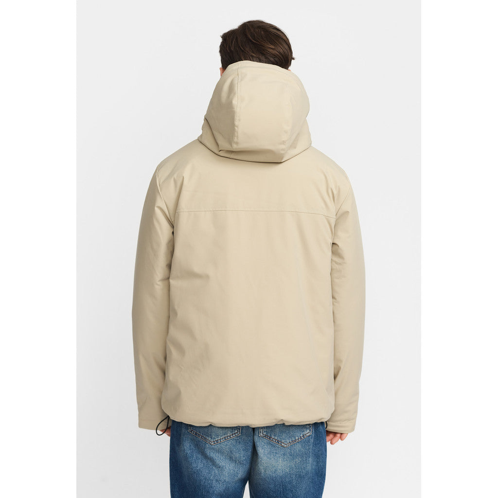 Revolution Padded Tech Jacket Winter Outerwear Beige