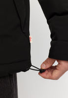 Revolution Padded Tech Jacket Winter Outerwear Black