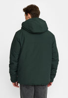 Revolution Padded Tech Jacket Winter Outerwear Darkgreen