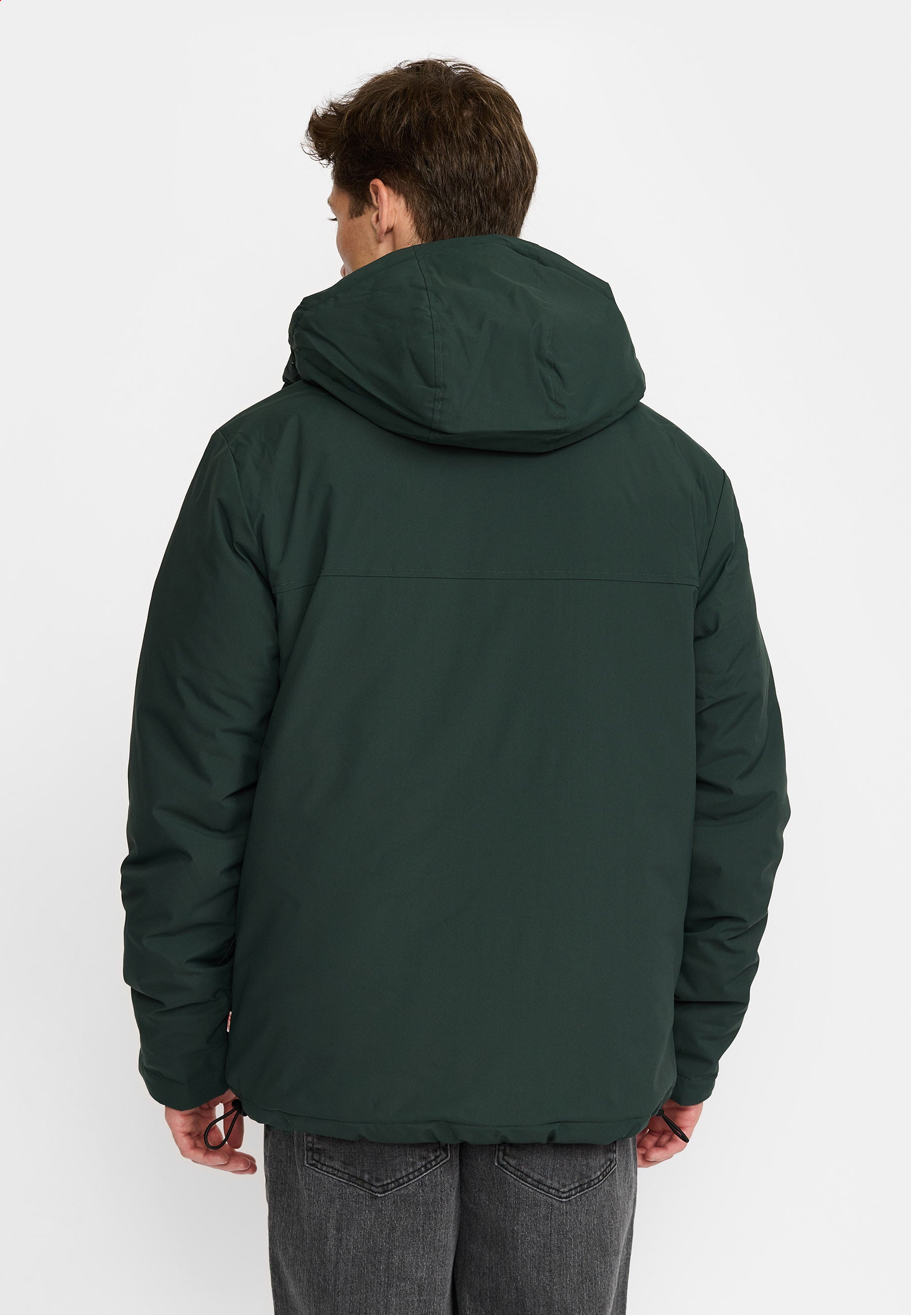 Revolution Padded Tech Jacket Winter Outerwear Darkgreen