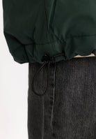 Revolution Padded Tech Jacket Winter Outerwear Darkgreen
