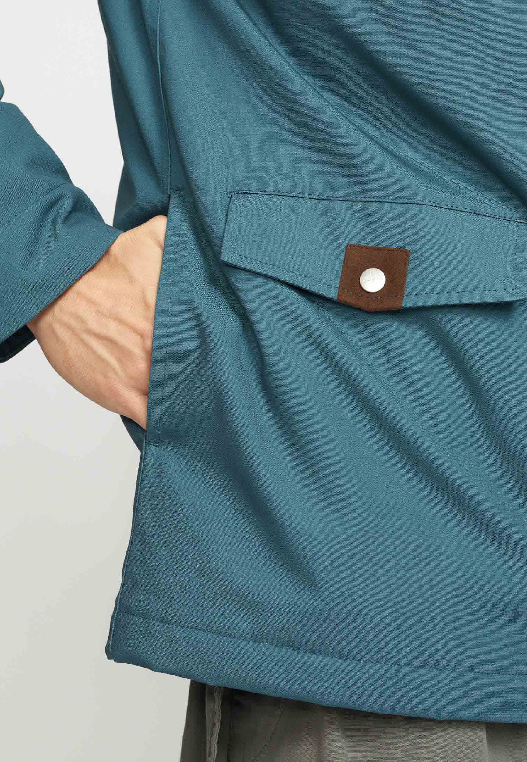 Revolution Parka Jacket Winter Outerwear Petrol