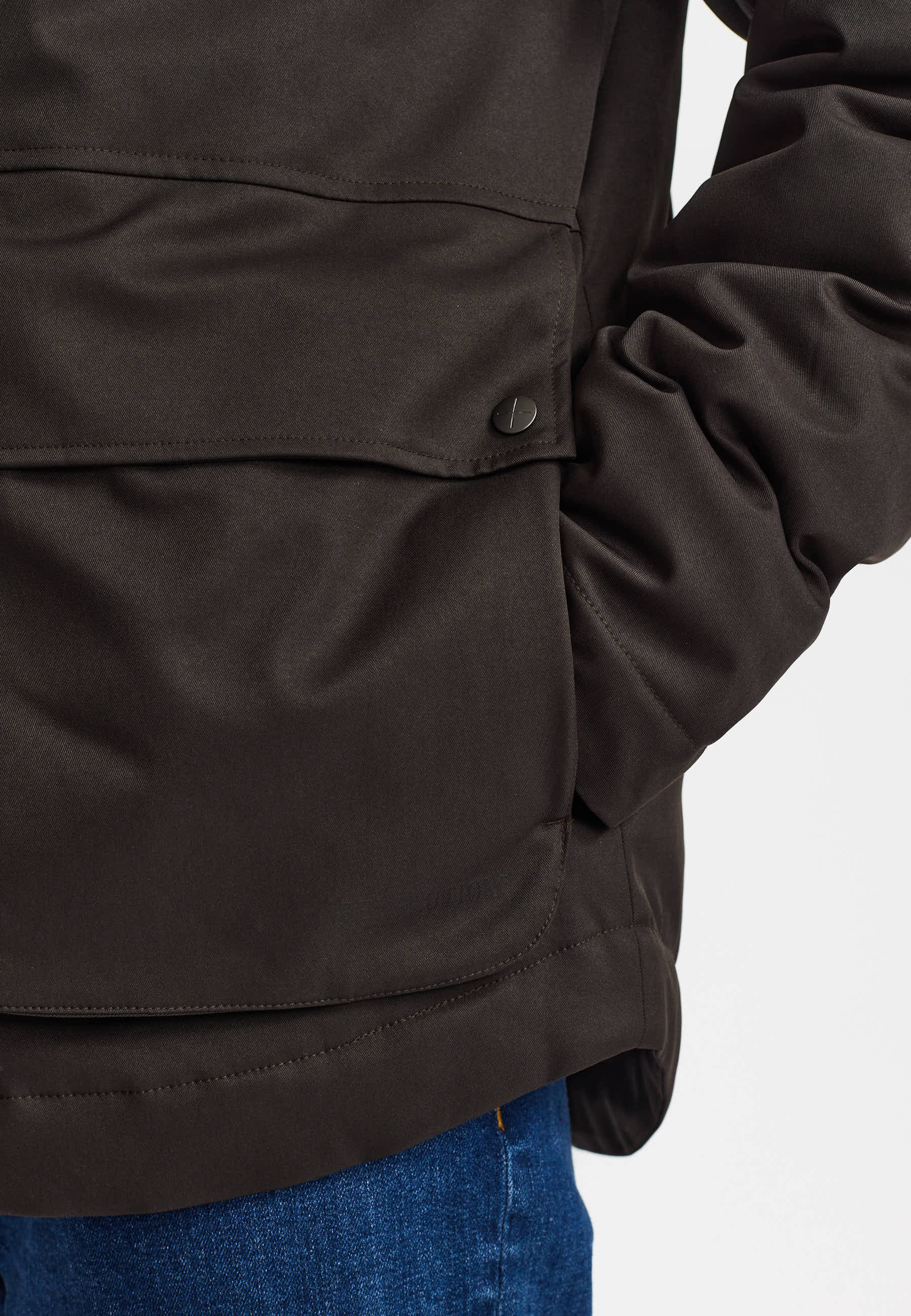 Revolution Parka Jacket Winter Outerwear Darkbrown