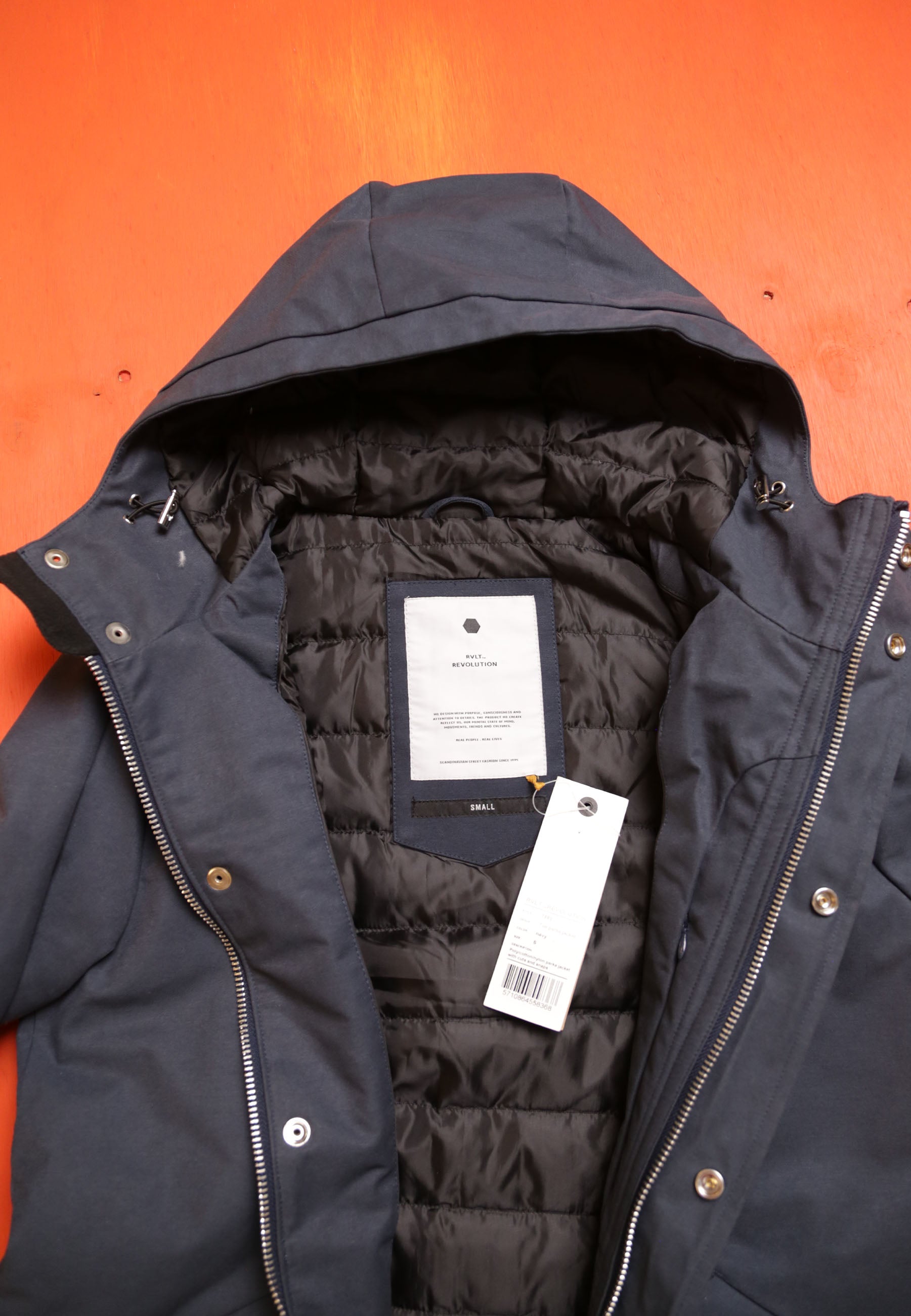 Revolution Parka jacket Vintaged Navy