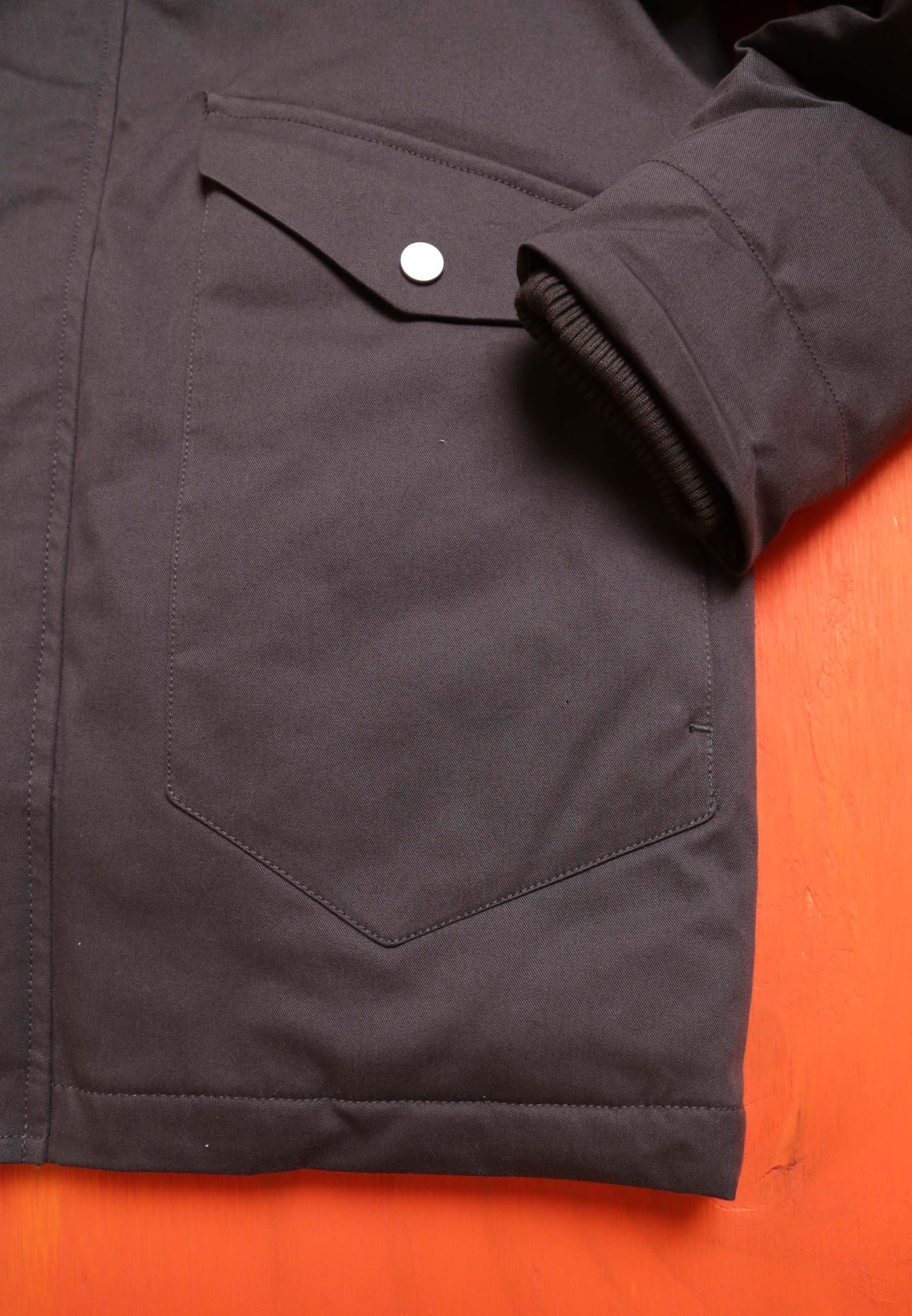 Revolution Parka jacket Vintaged Darkgrey