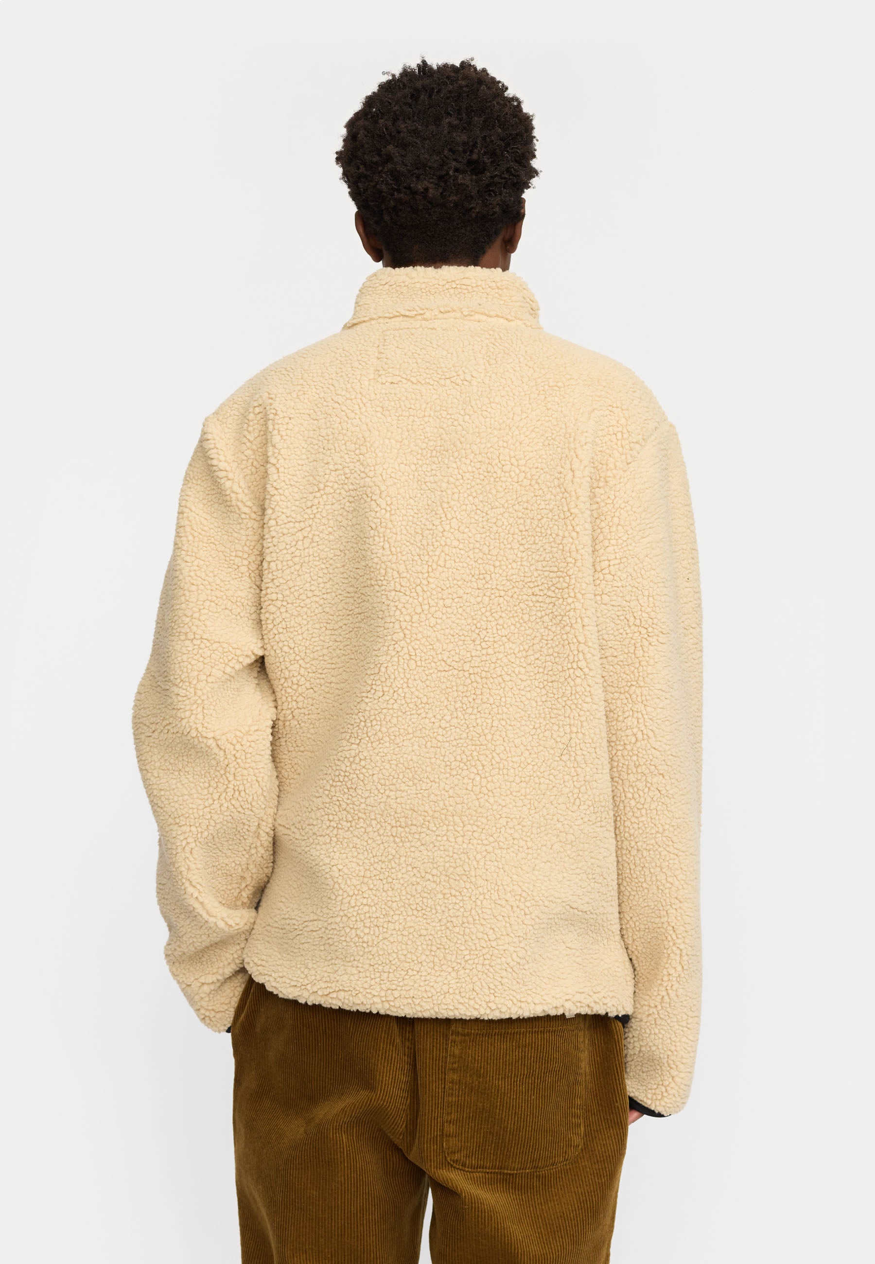 Revolution Pocket Teddy Jacket Fleece Beige