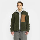 Revolution Pocket Teddy Jacket Fleece Army