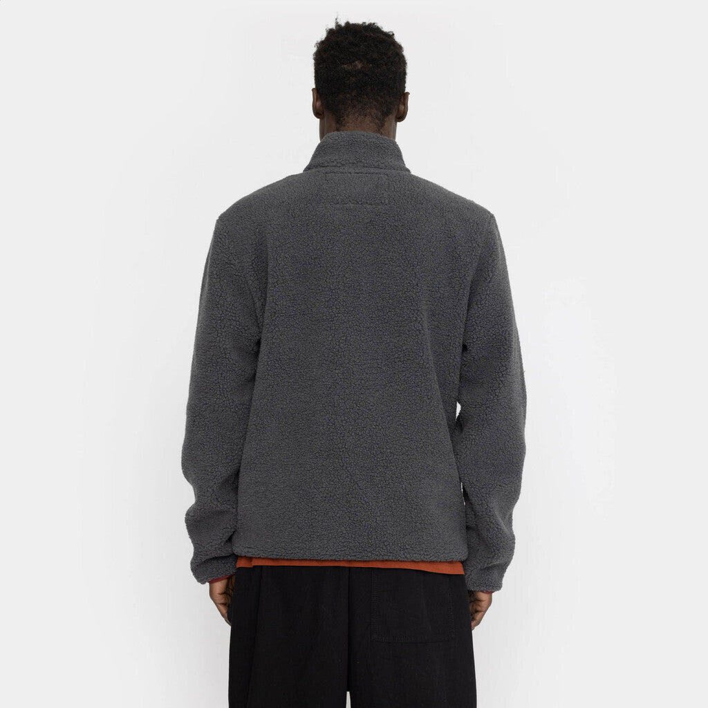 Revolution Pocket Teddy Jacket Fleece Darkgrey