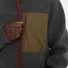 Revolution Pocket Teddy Jacket Fleece Darkgrey