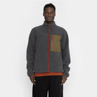 Revolution Pocket Teddy Jacket Fleece Darkgrey