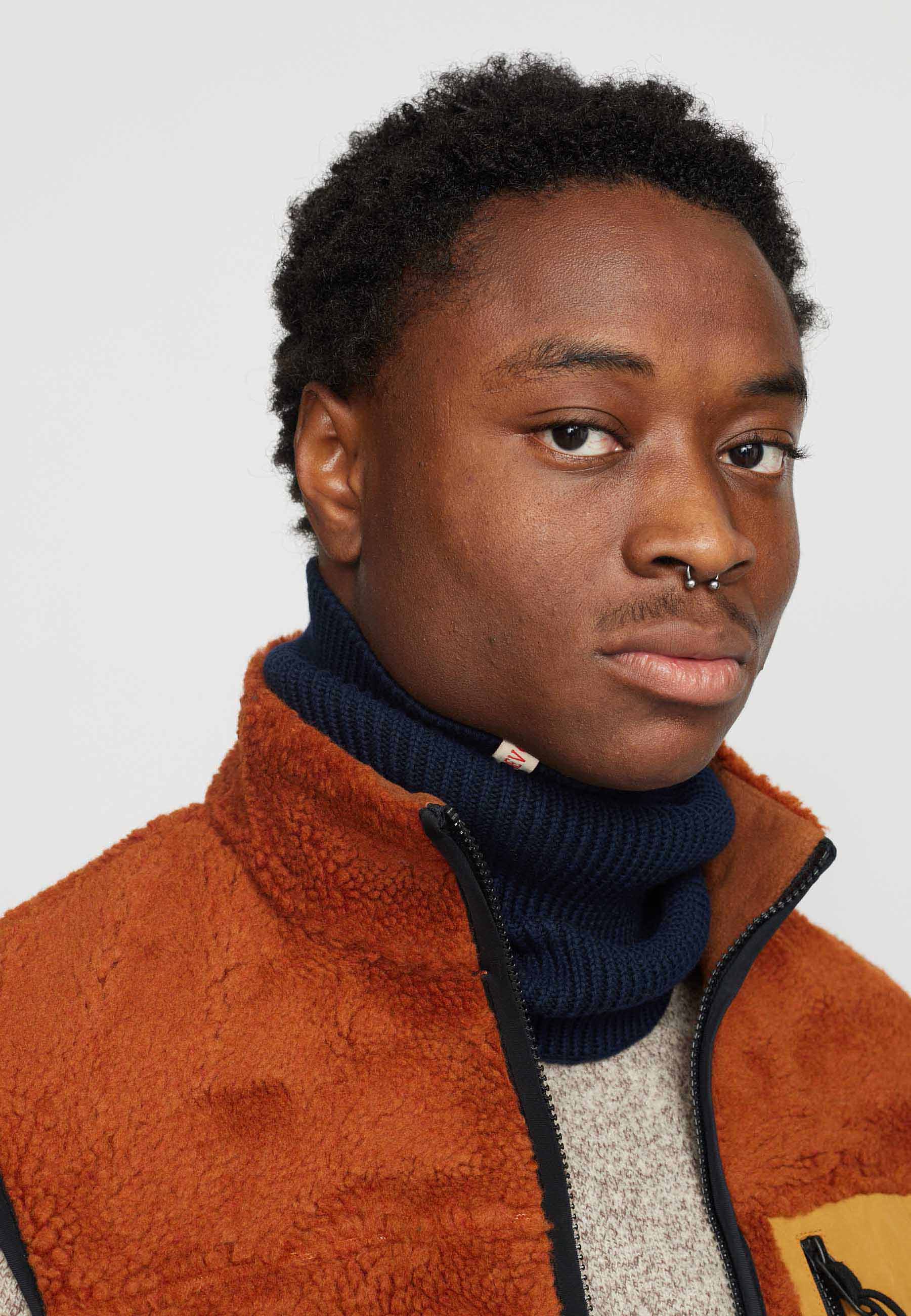 Revolution Pocket Teddy Vest Fleece Orange