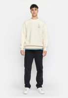 Revolution Printed Crewneck Sweatshirts Offwhite