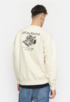 Revolution Printed Crewneck Sweatshirts Offwhite