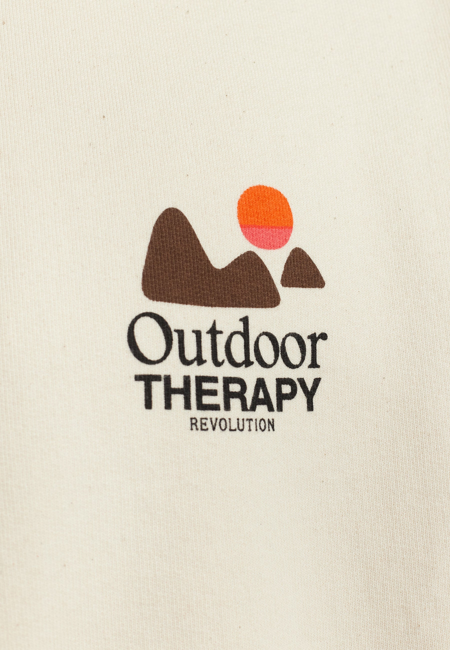 Revolution Printed Crewneck Sweatshirts Offwhite