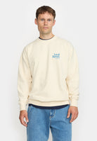 Revolution Printed Crewneck Sweatshirts Offwhite