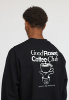 Revolution Printed Crewneck Sweatshirts Black