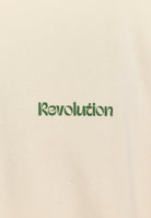Revolution Printed Crewneck Sweatshirts Offwhite