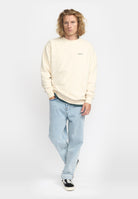 Revolution Printed Crewneck Sweatshirts Offwhite