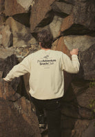 Revolution Printed Crewneck Sweatshirts Offwhite