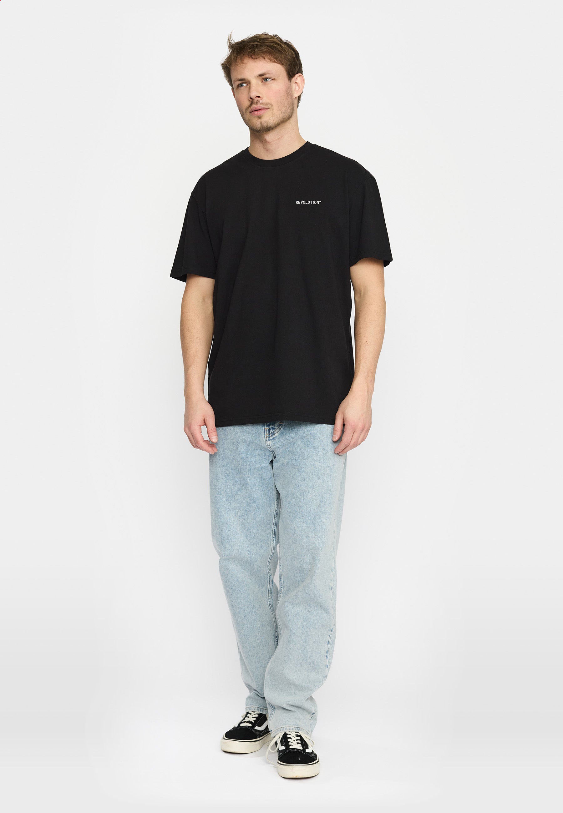 Revolution Printed T-shirt T-Shirts Black