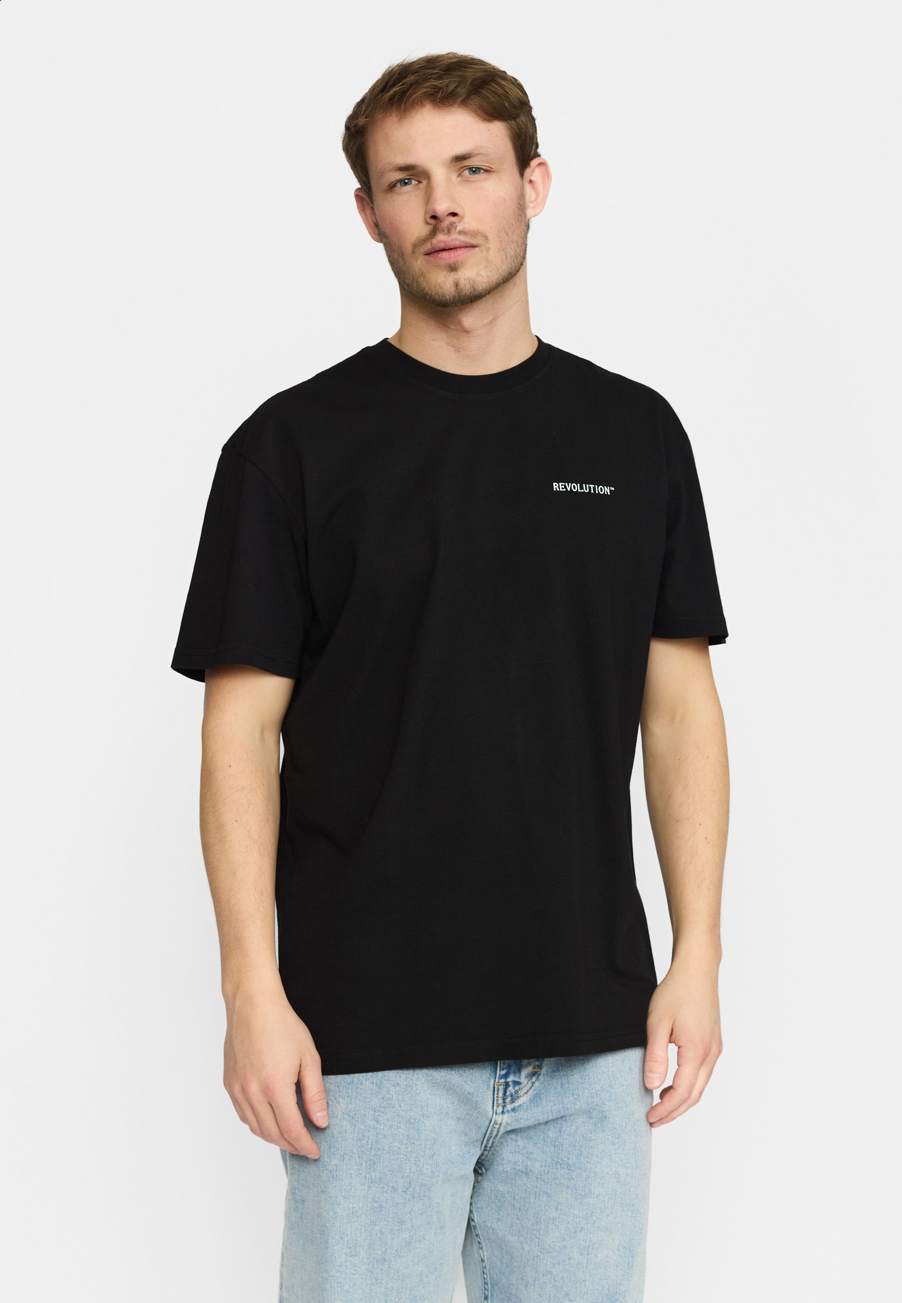 Revolution Printed T-shirt T-Shirts Black