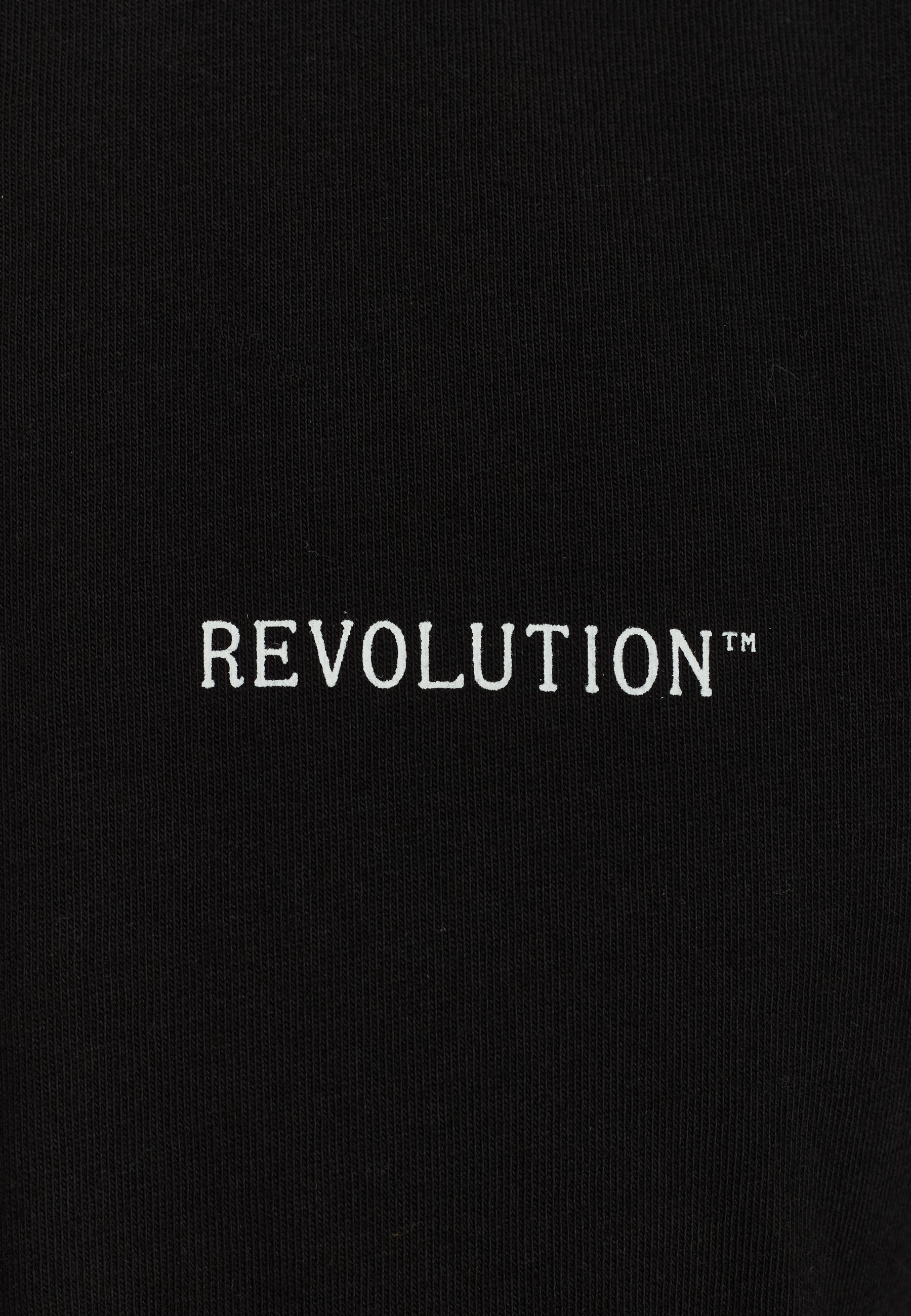 Revolution Printed T-shirt T-Shirts Black