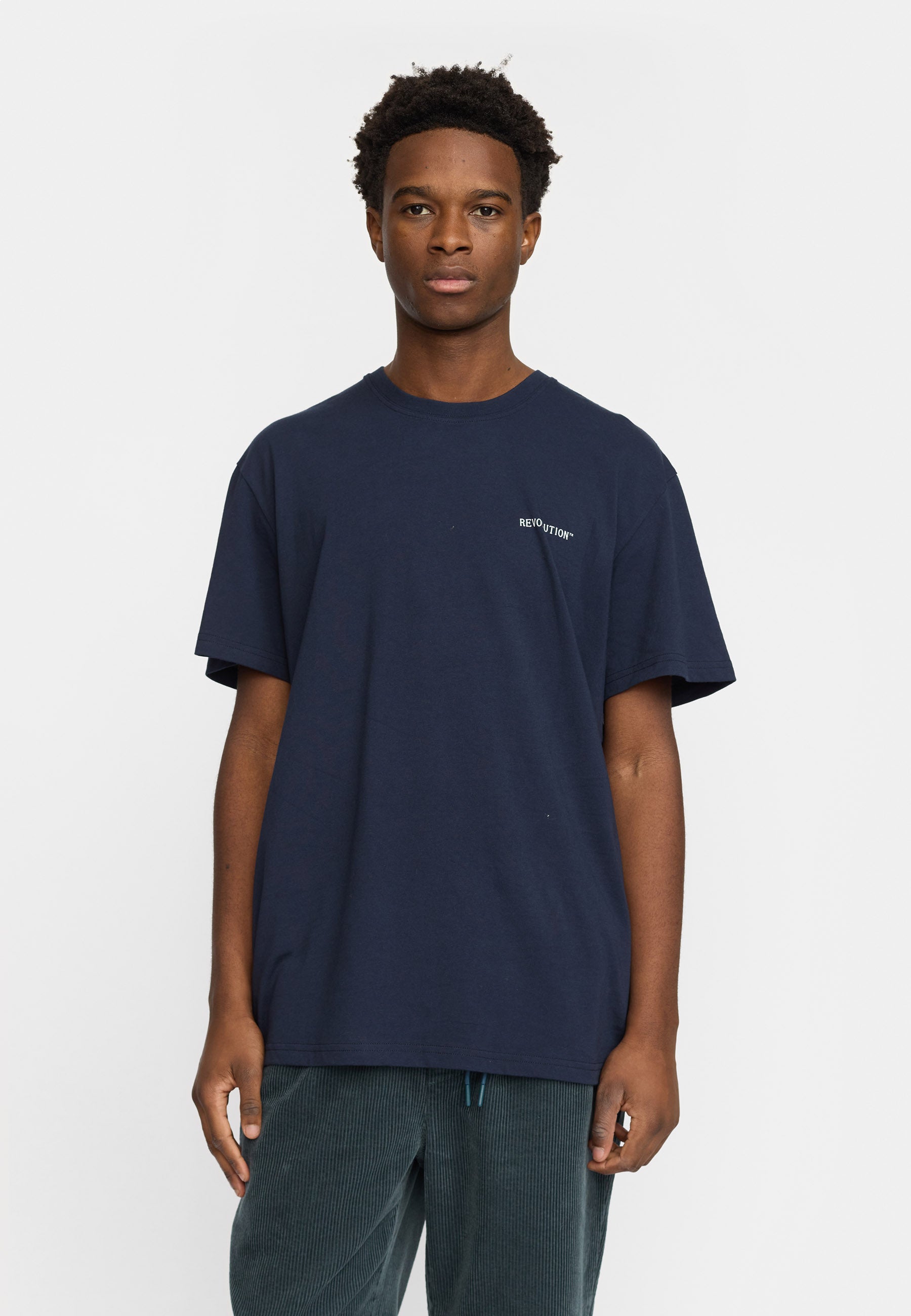 Revolution Printed T-shirt T-Shirts Navy