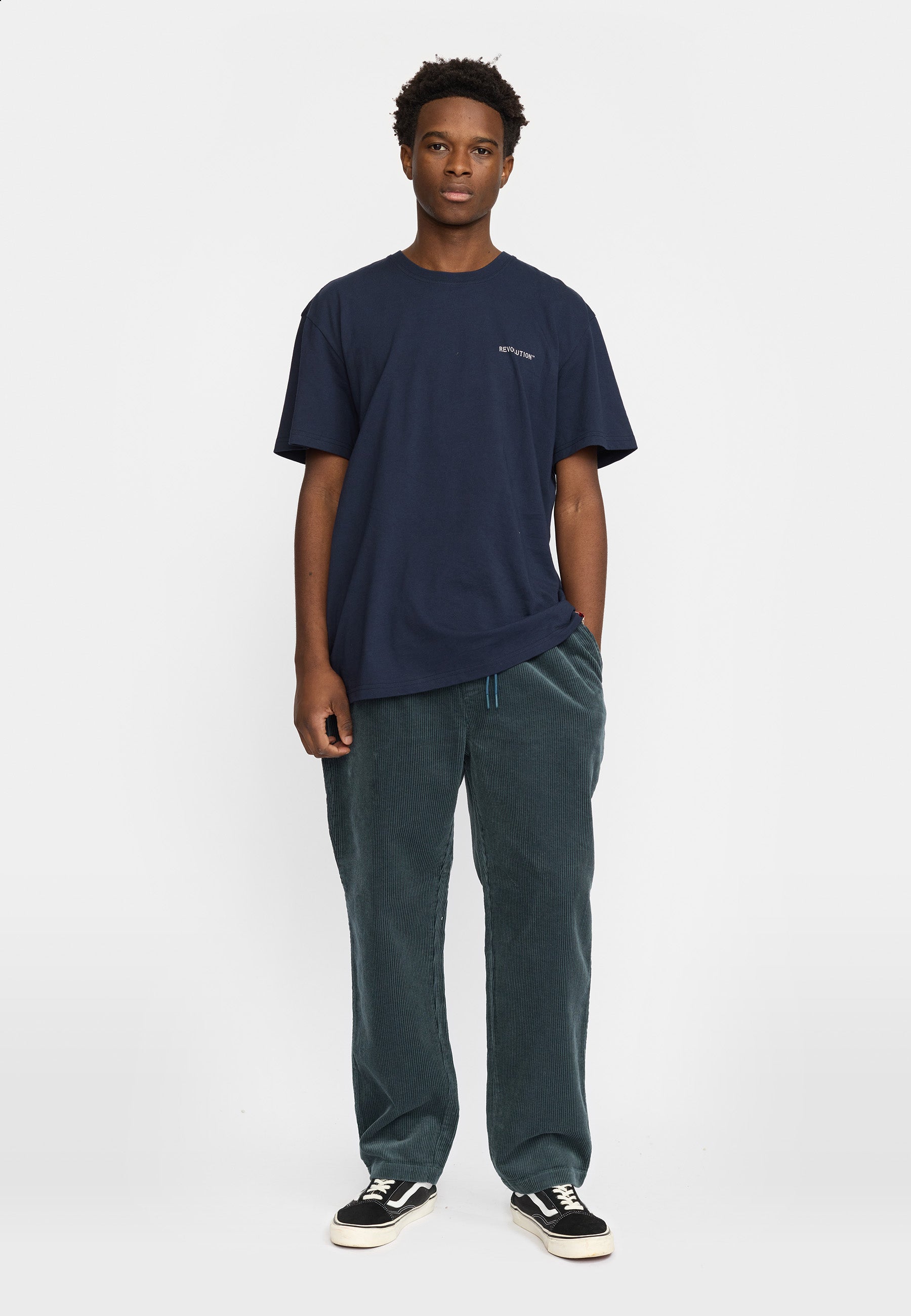 Revolution Printed T-shirt T-Shirts Navy
