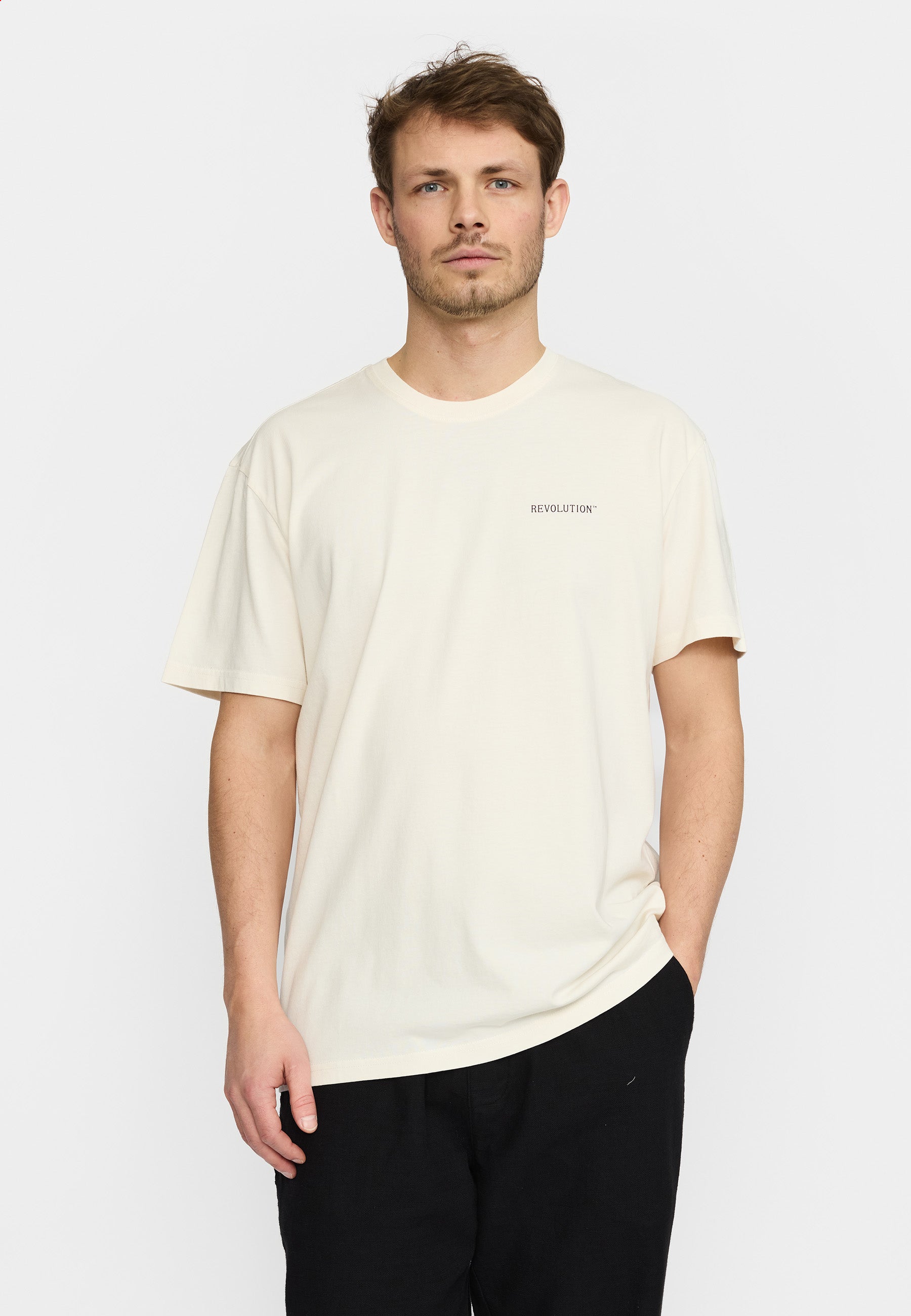 Revolution Printed T-shirt T-Shirts Offwhite