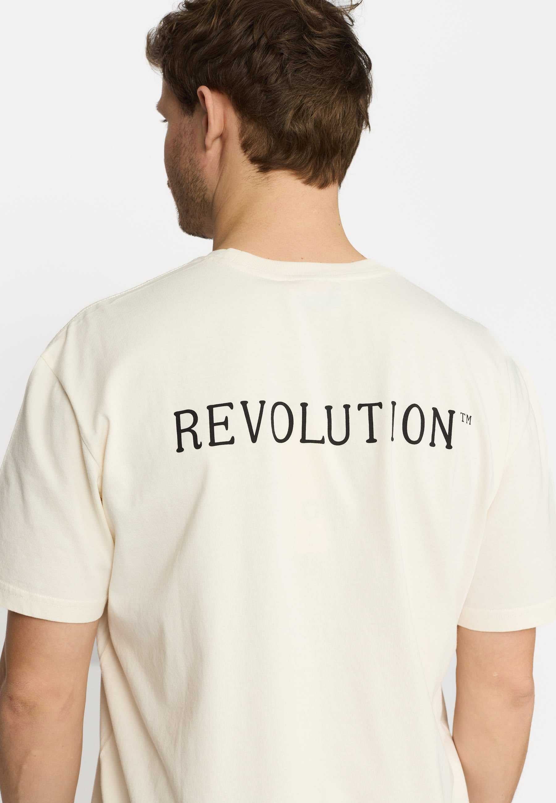 Revolution Printed T-shirt T-Shirts Offwhite