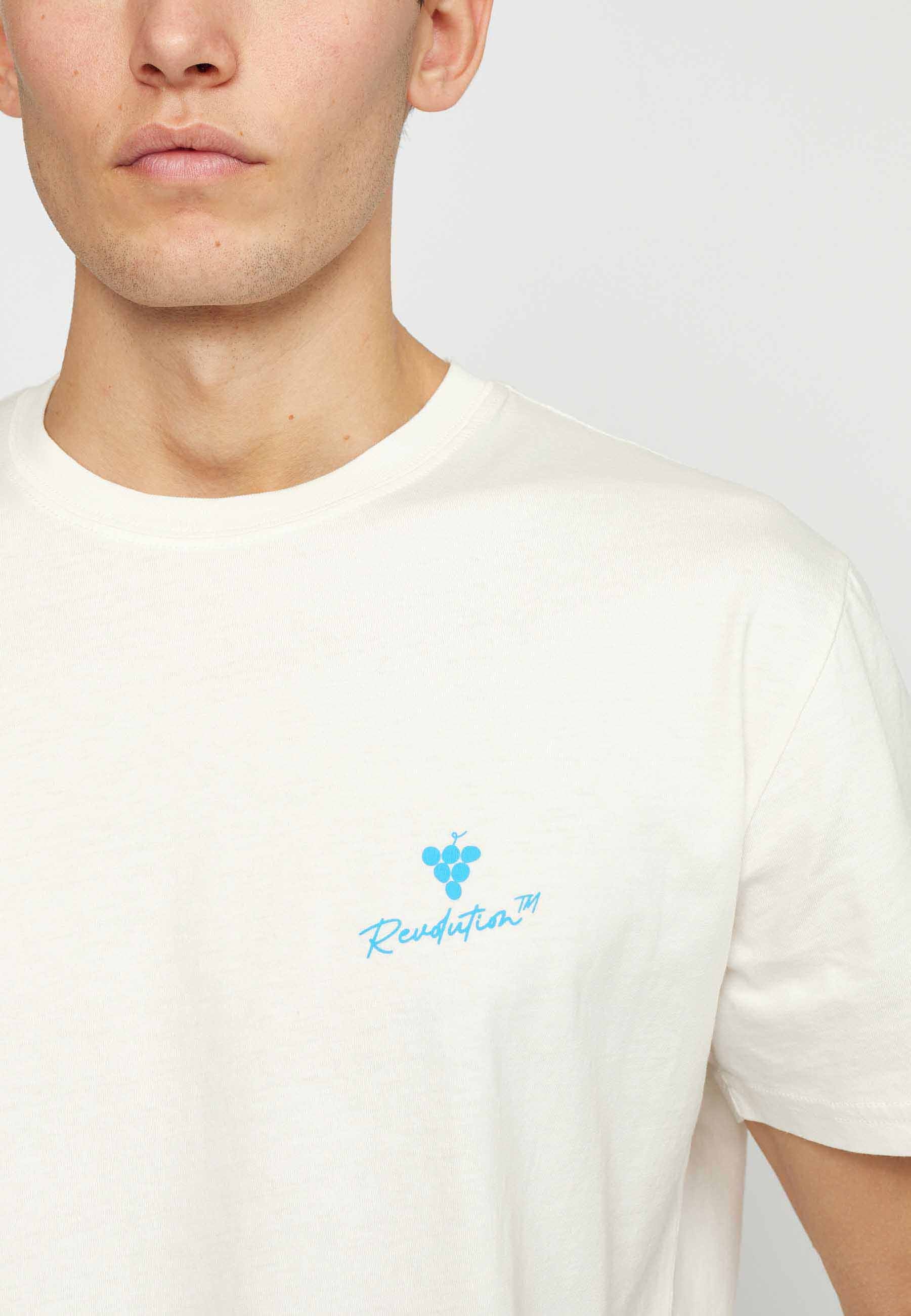 Revolution Printed T-shirt T-Shirts Offwhite