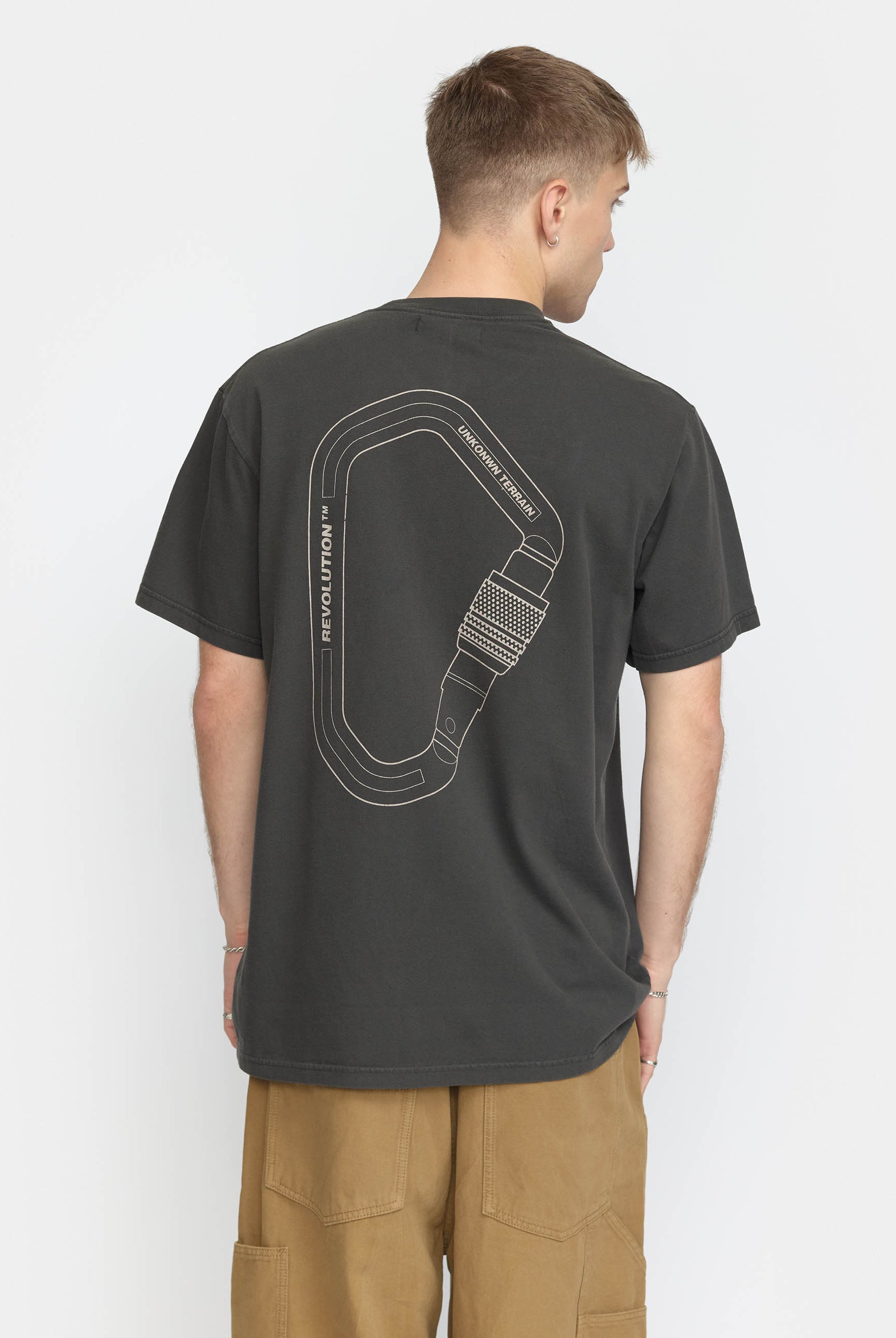Revolution Printed T-shirt T-Shirts Black