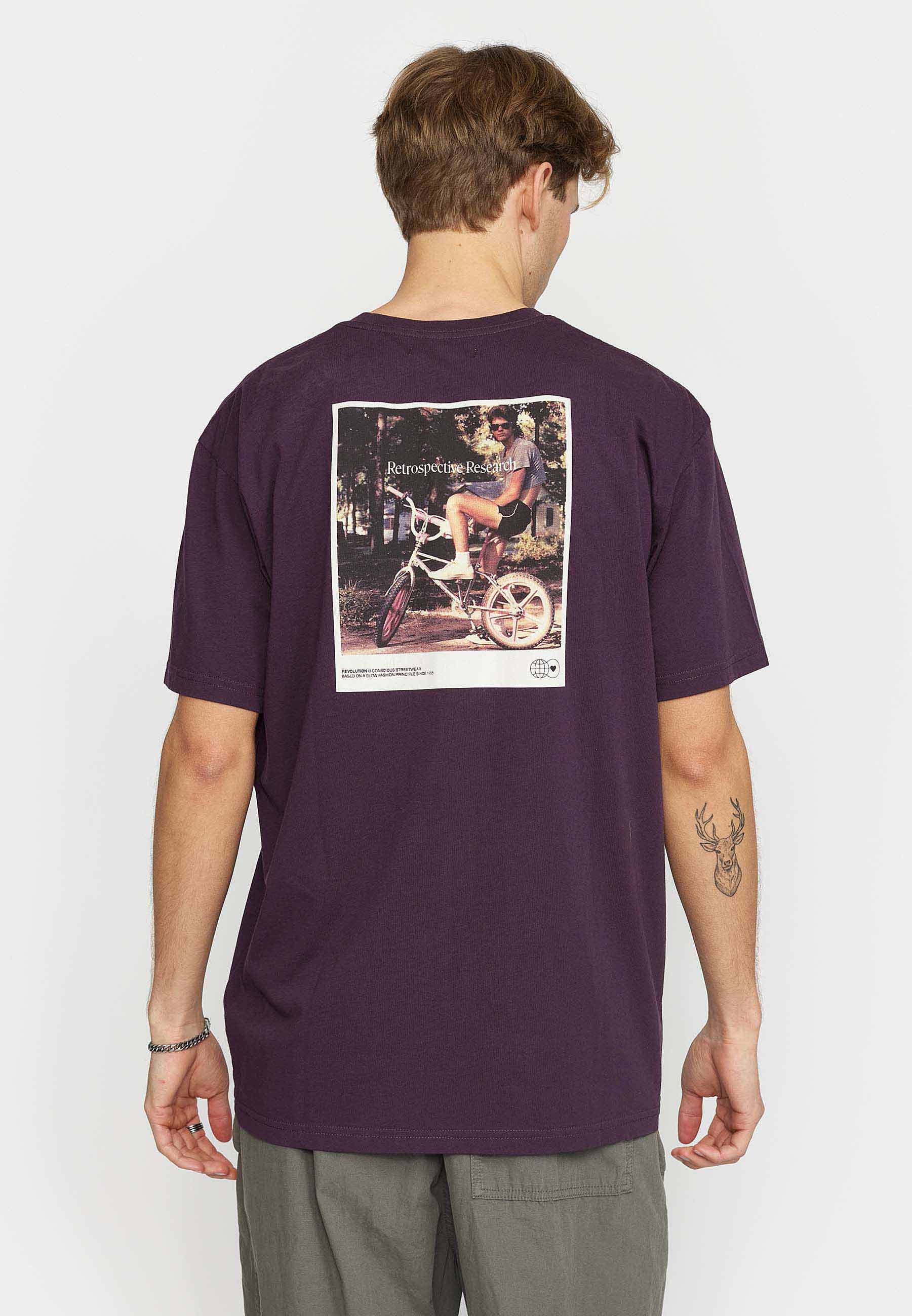 Revolution Printed T-shirt T-Shirts Purple