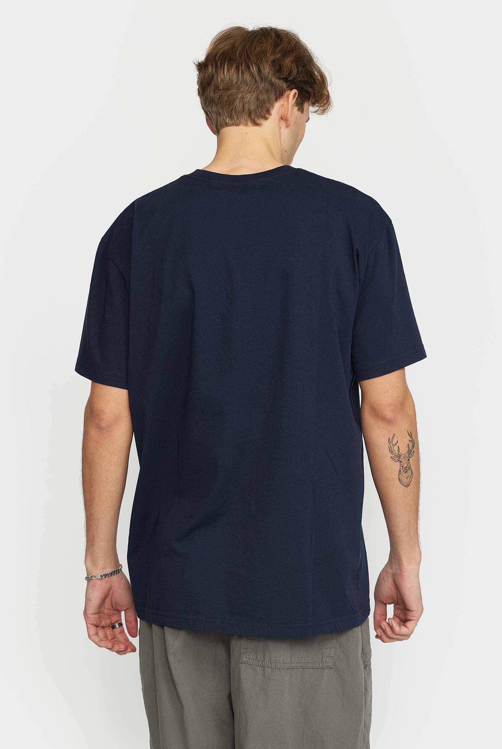 Revolution Printed T-shirt T-Shirts Navy