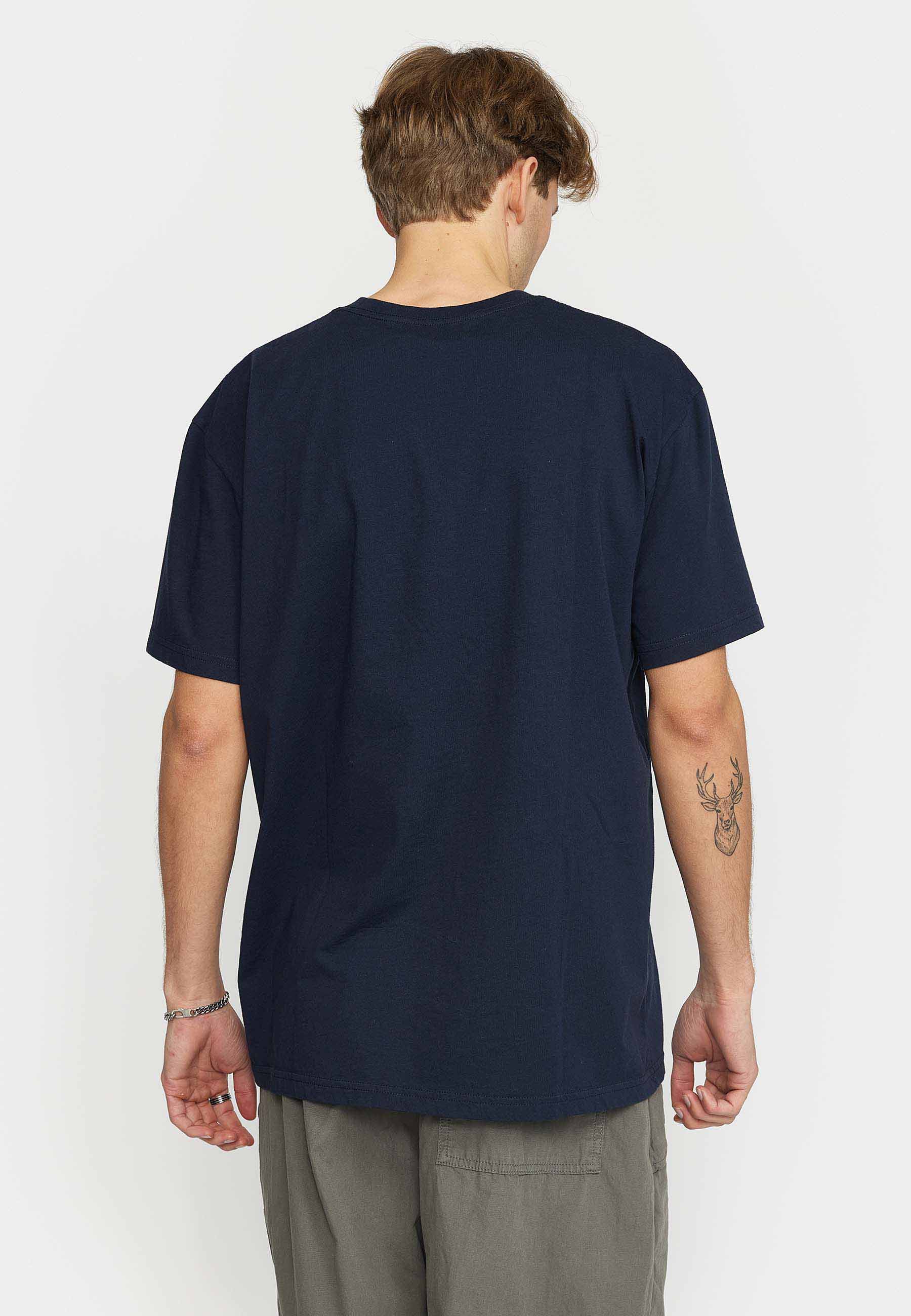 Revolution Printed T-shirt T-Shirts Navy