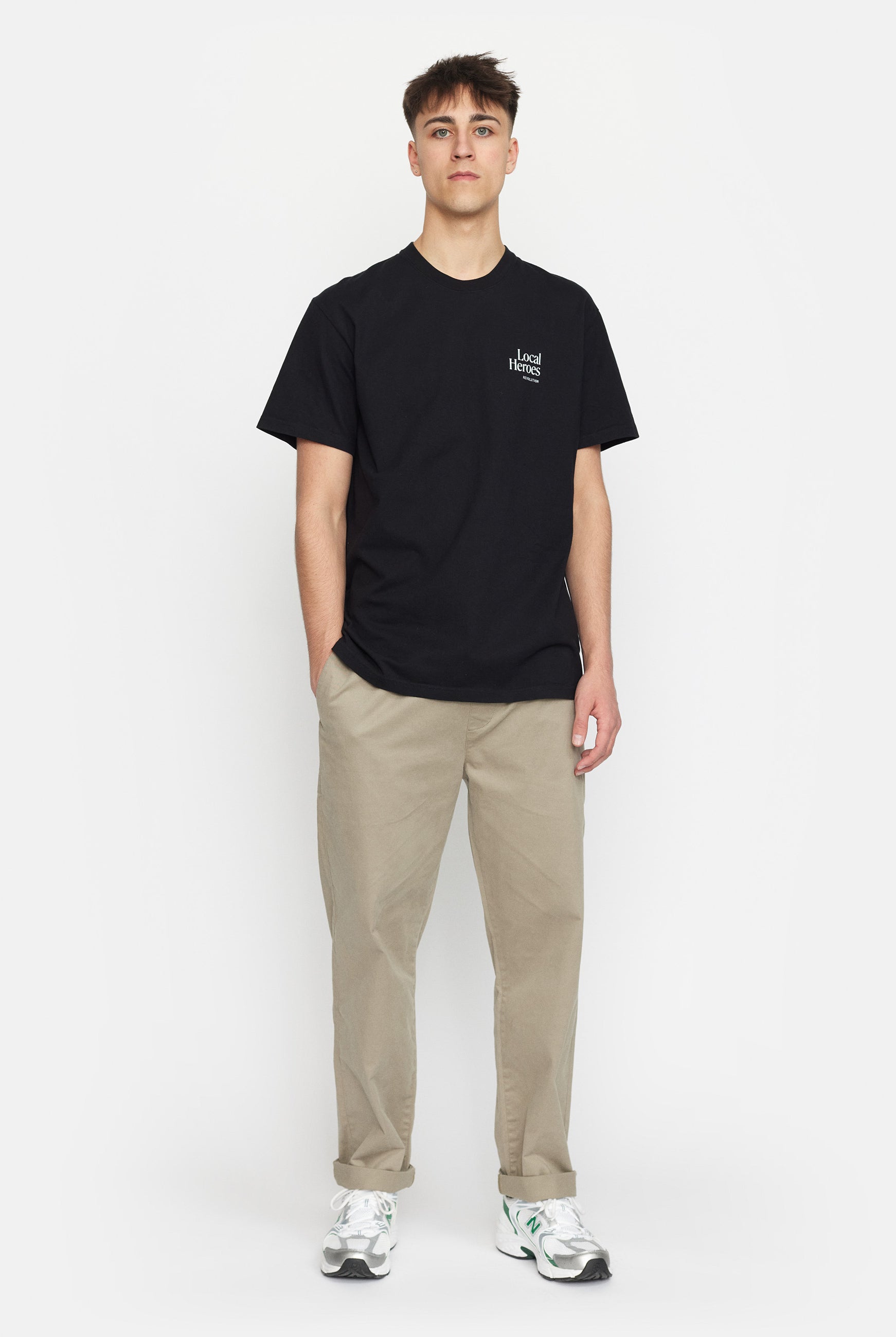 Revolution Printed T-shirt T-Shirts Black