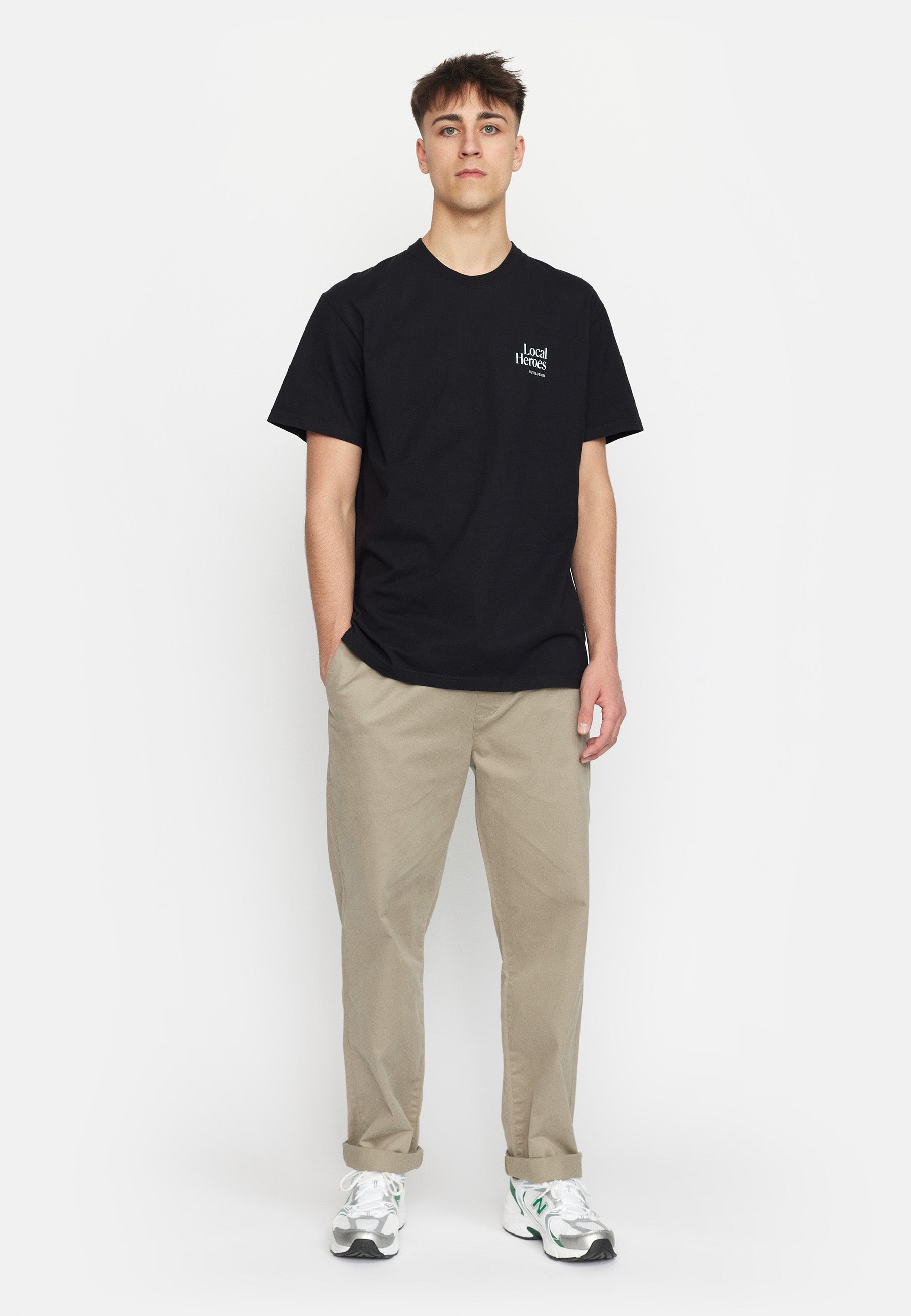 Revolution Printed T-shirt T-Shirts Black