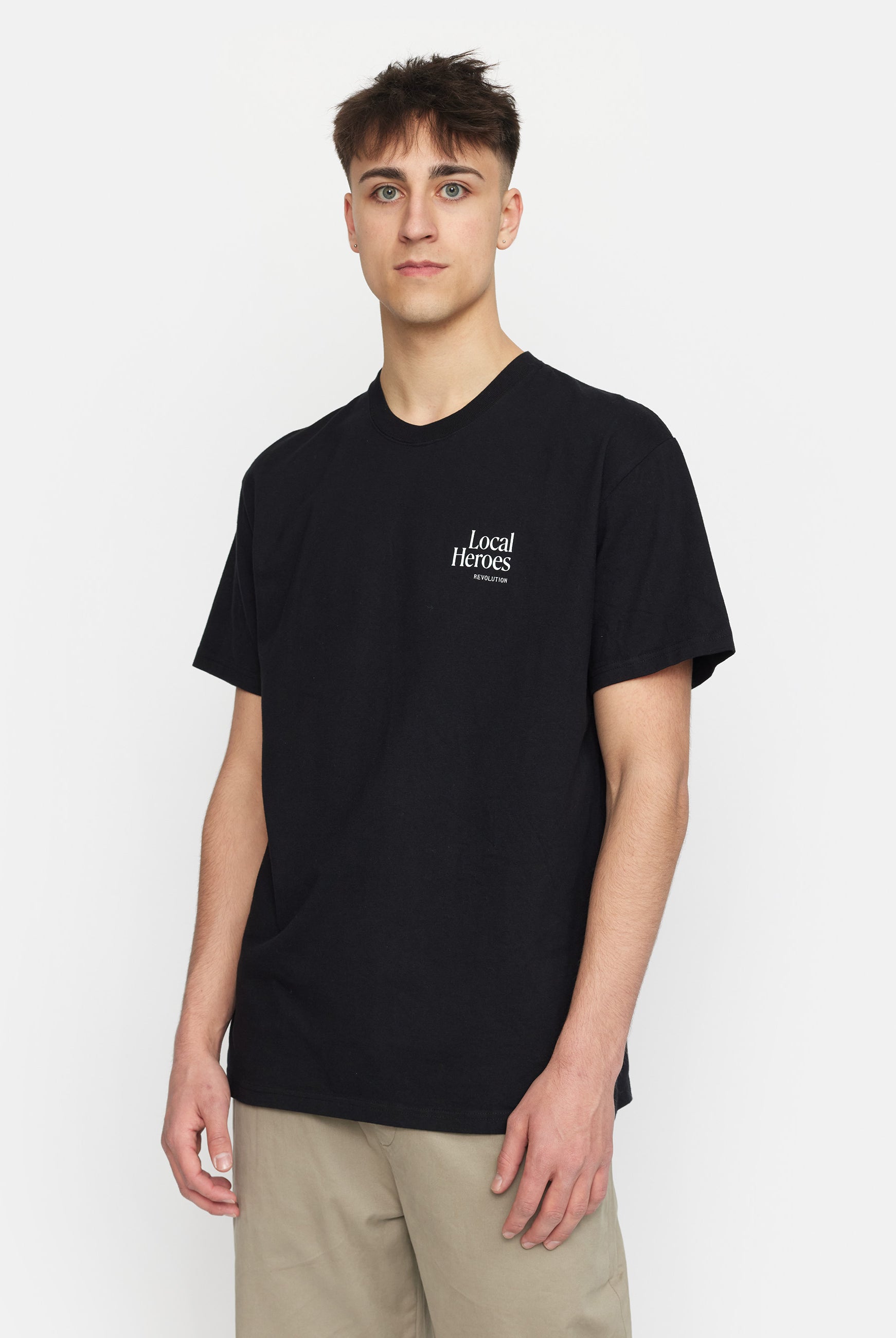 Revolution Printed T-shirt T-Shirts Black