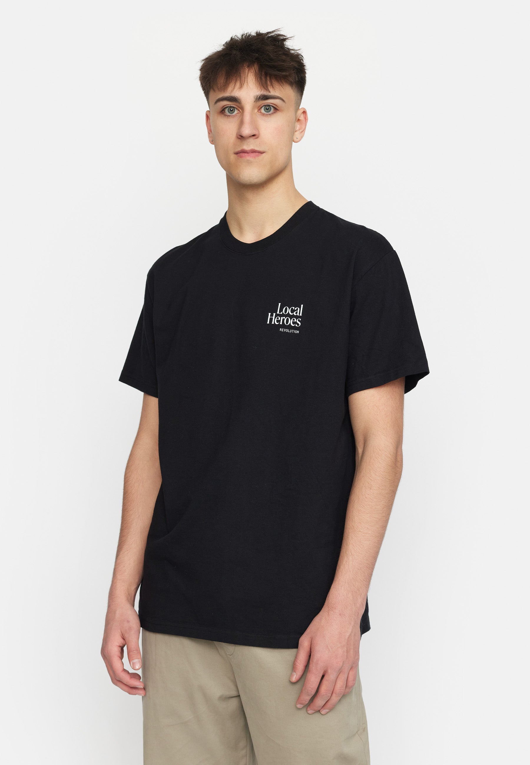 Revolution Printed T-shirt T-Shirts Black