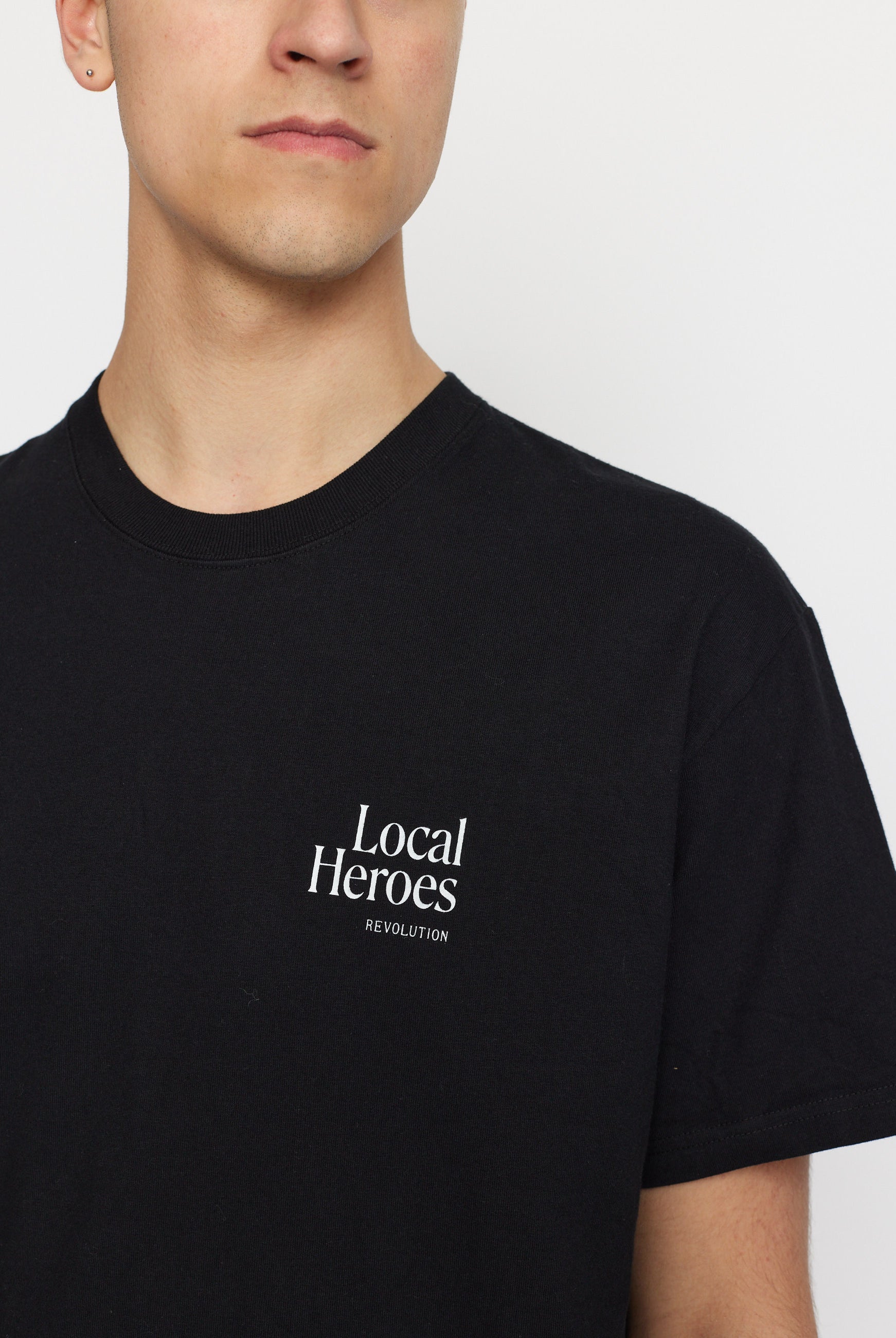 Revolution Printed T-shirt T-Shirts Black
