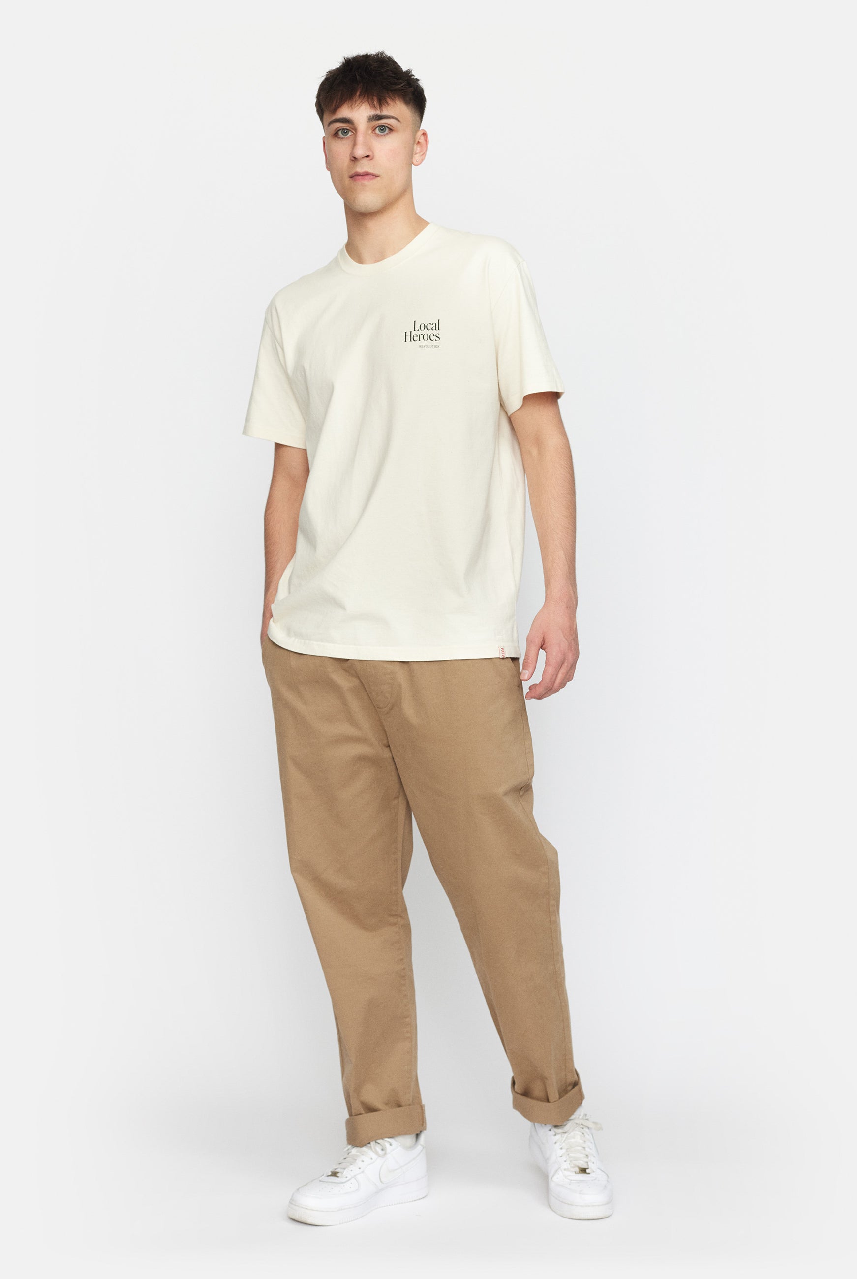 Revolution Printed T-shirt T-Shirts Offwhite