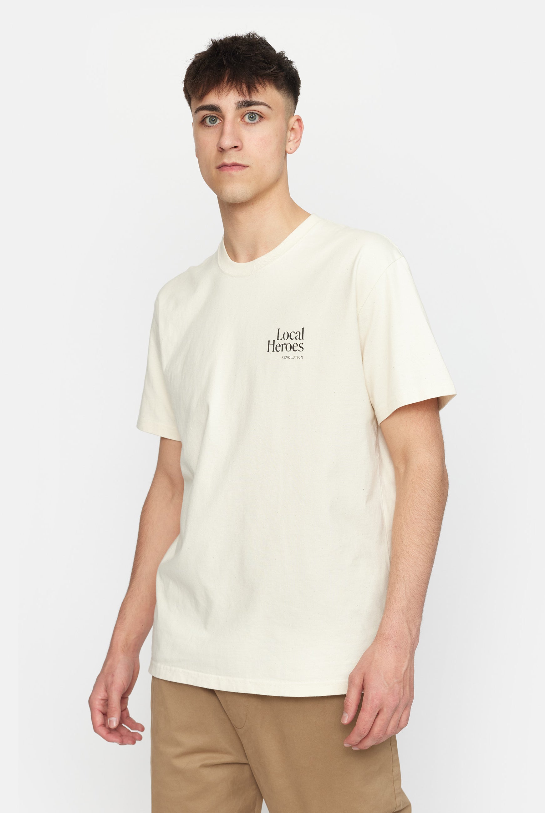 Revolution Printed T-shirt T-Shirts Offwhite