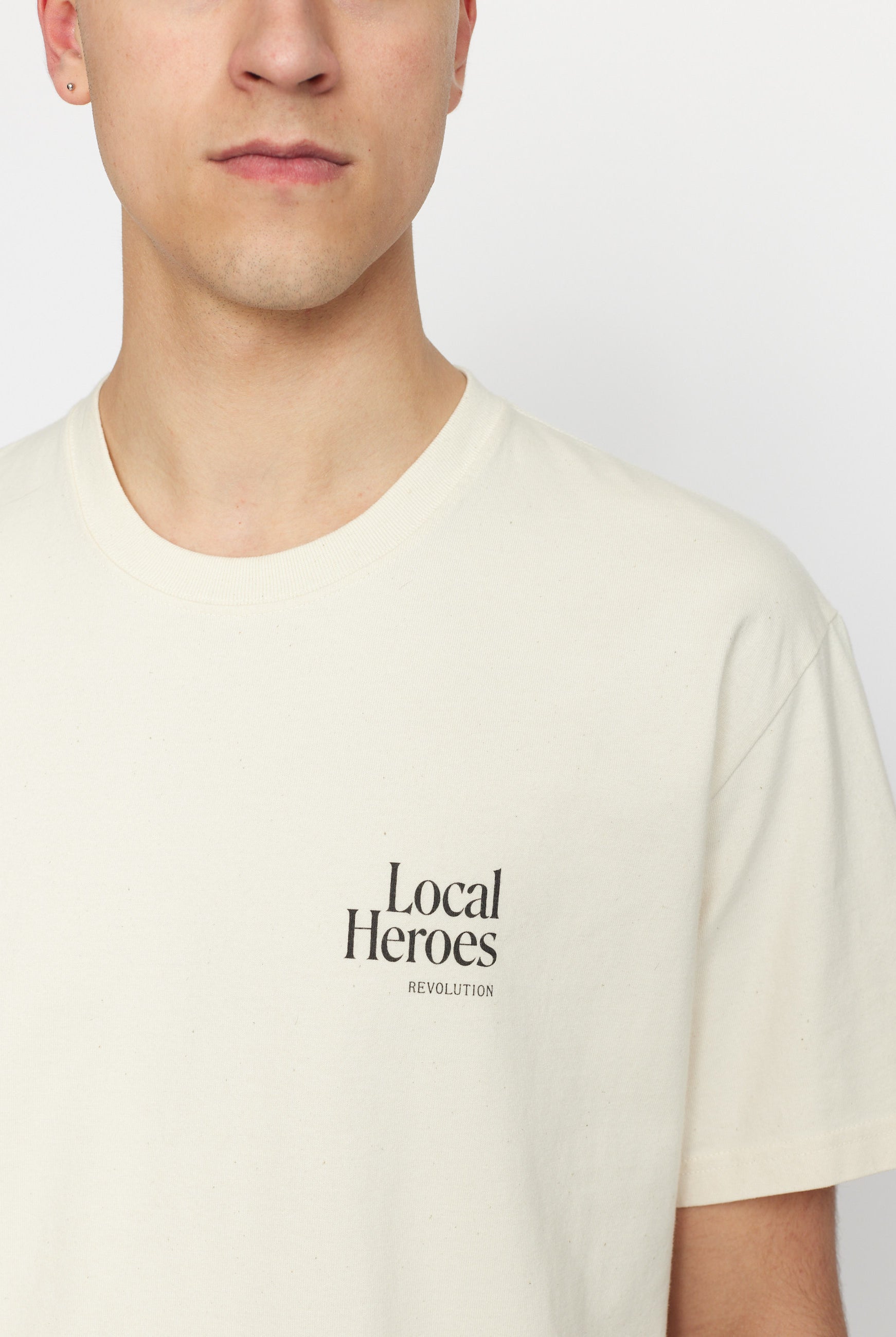 Revolution Printed T-shirt T-Shirts Offwhite