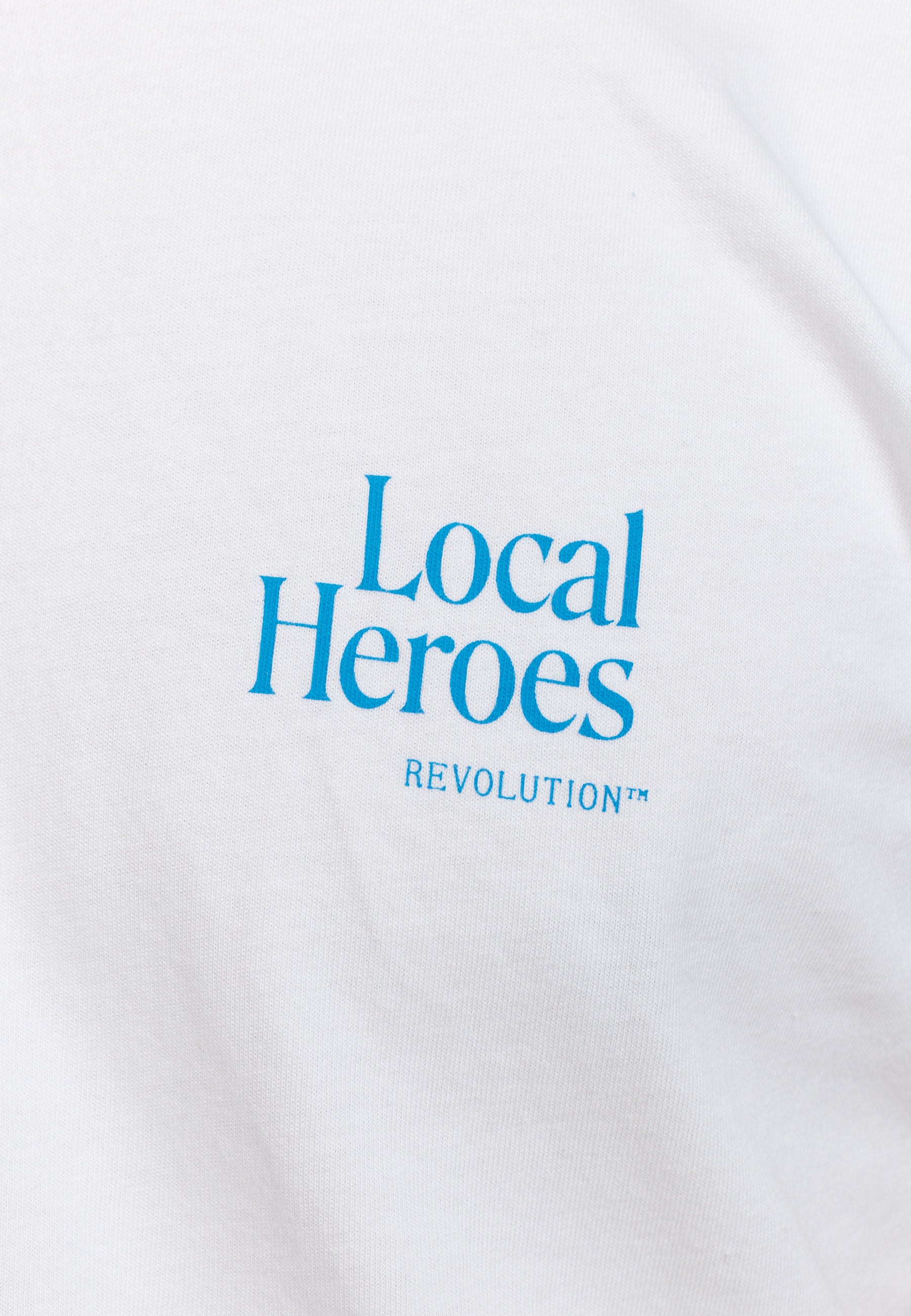 Revolution Printed T-shirt T-Shirts White