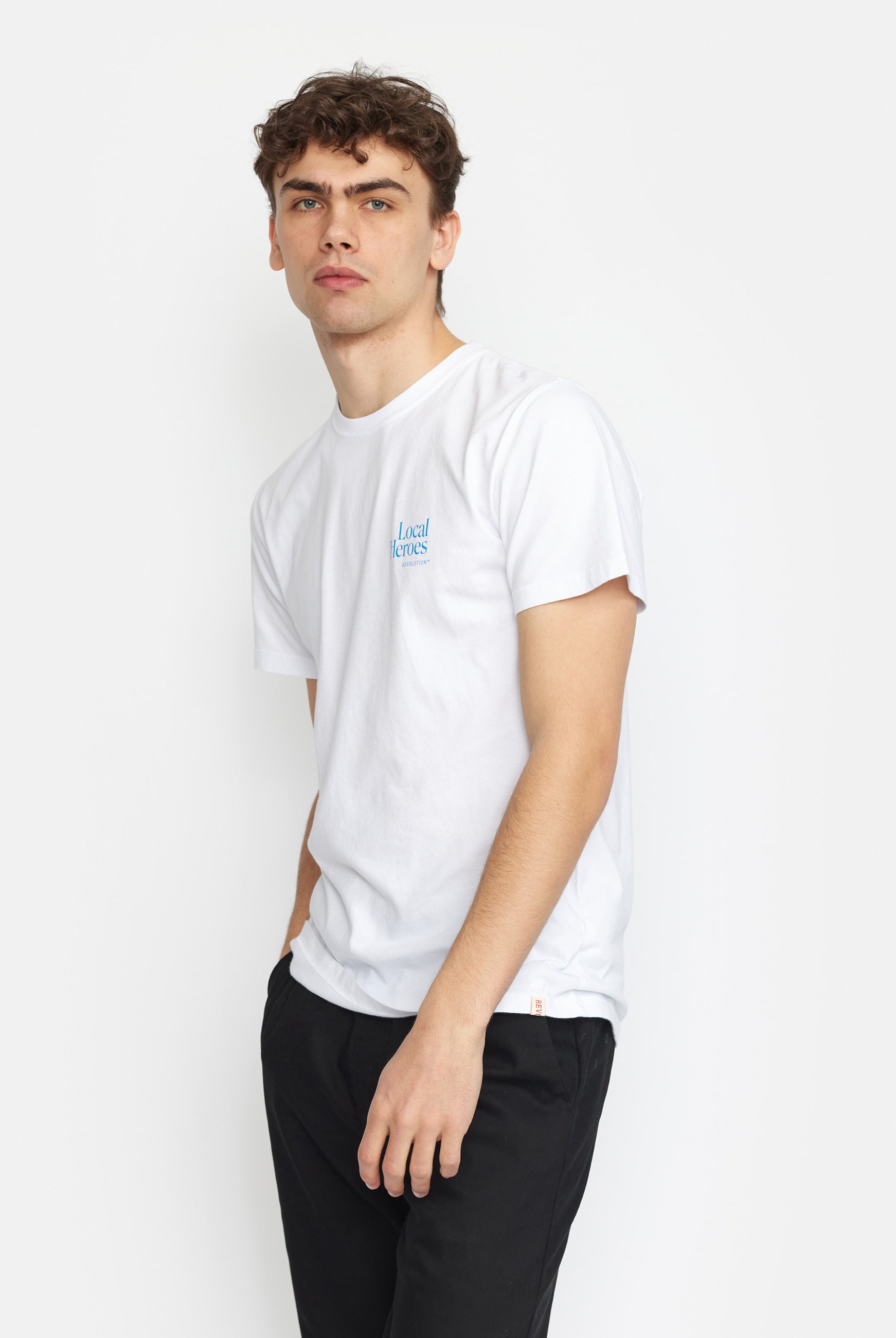 Revolution Printed T-shirt T-Shirts White