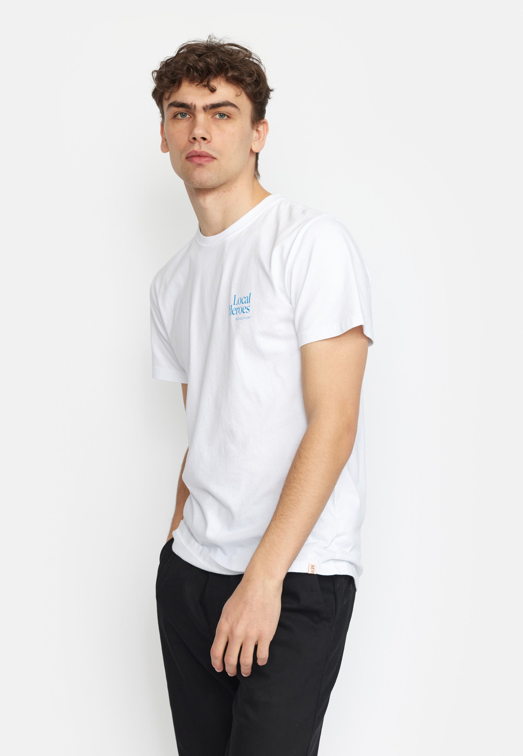 Revolution Printed T-shirt T-Shirts White