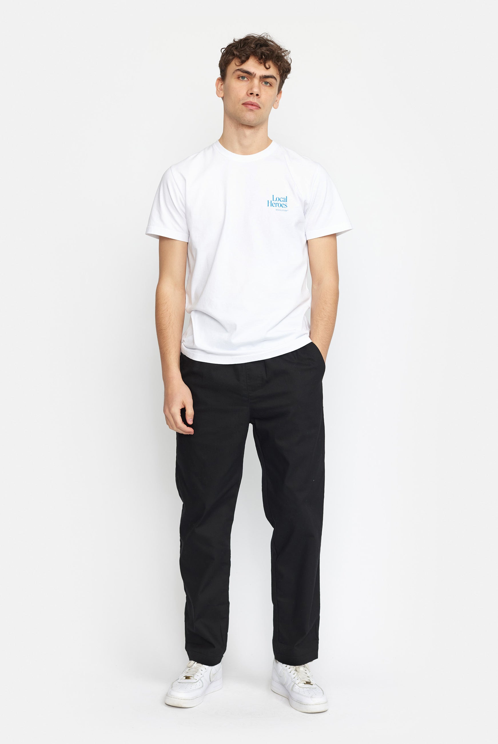 Revolution Printed T-shirt T-Shirts White
